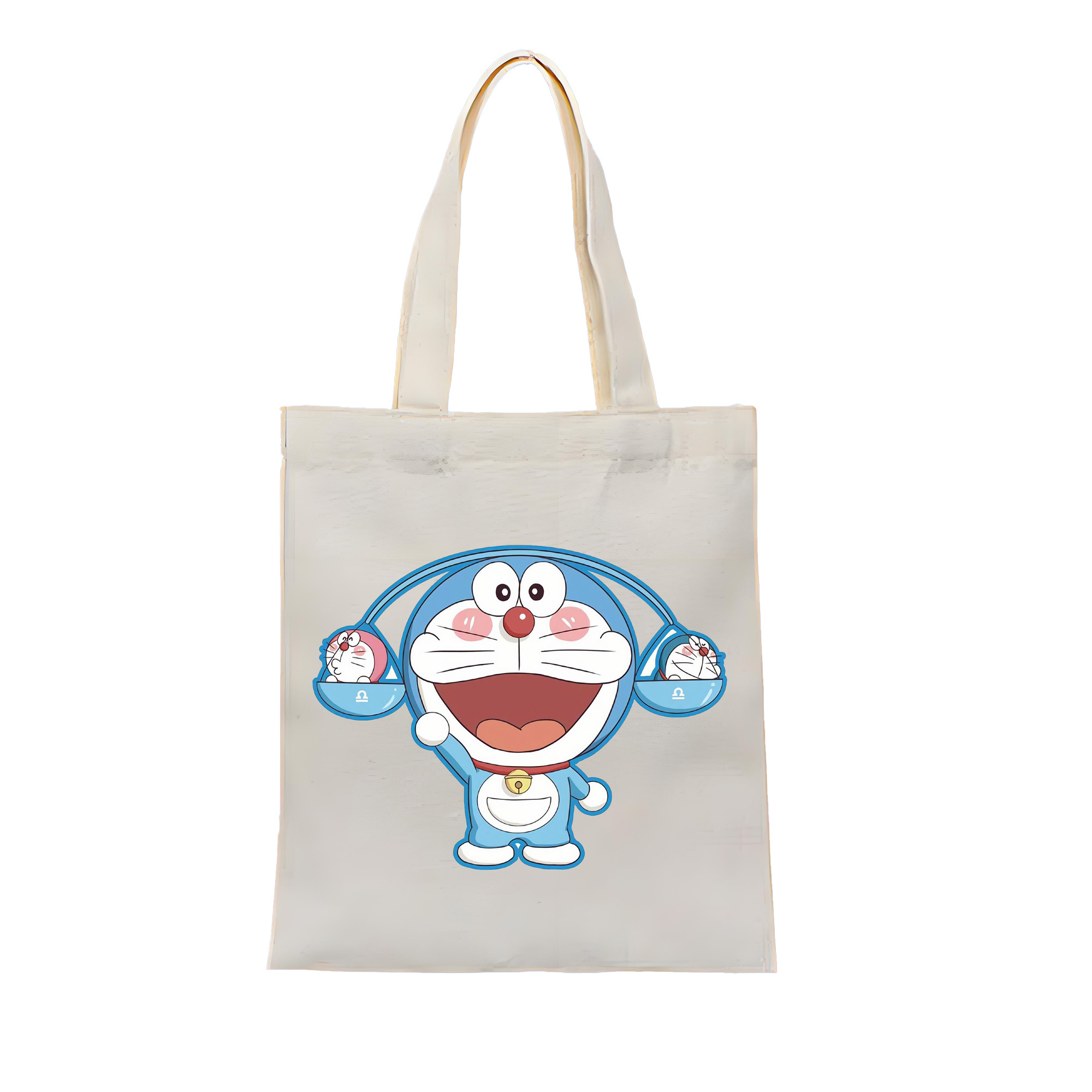 （画像用） ドラえもん Doraemon 縦型キャンバス生地手提げバッグ　トートバッグ