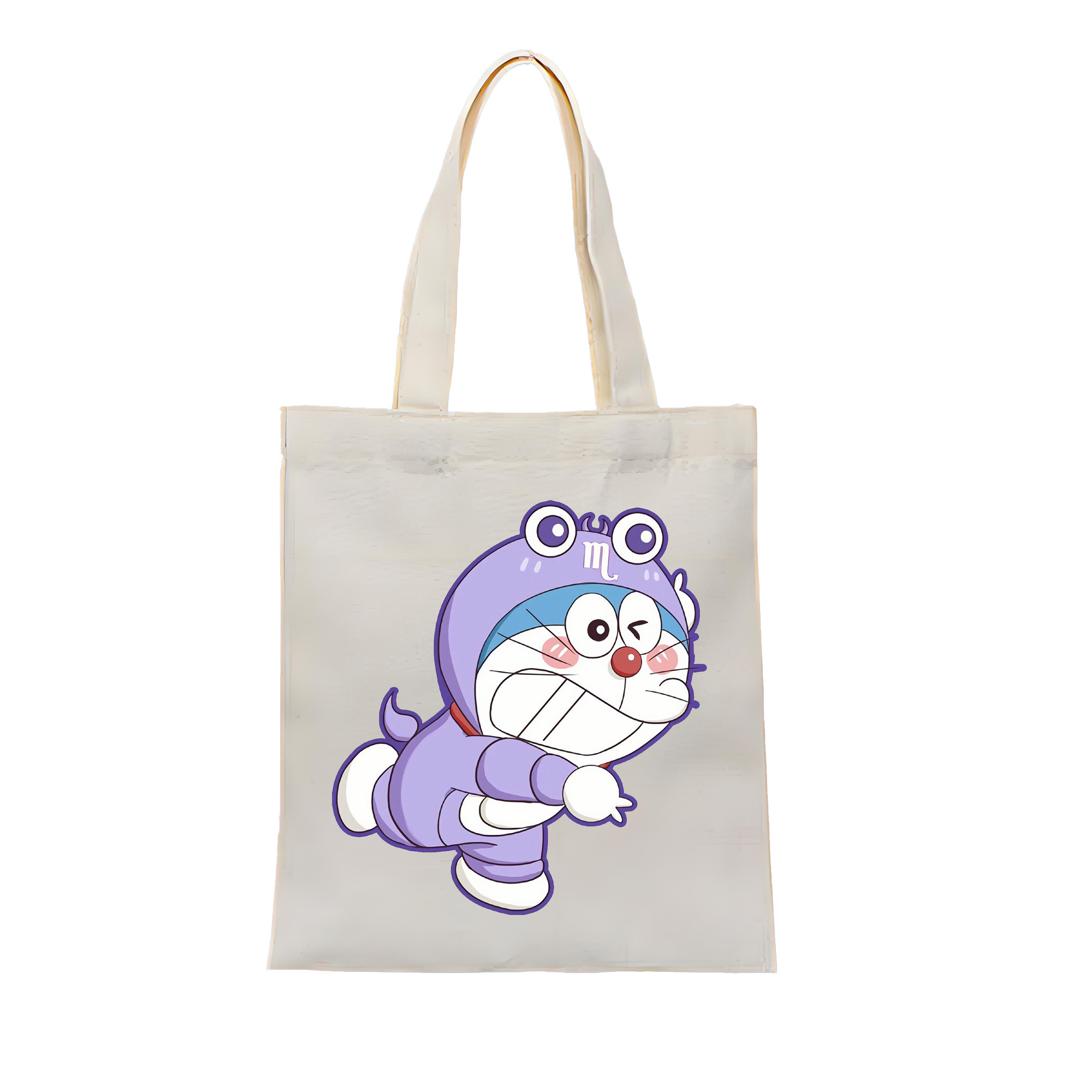 （画像用） ドラえもん Doraemon 縦型キャンバス生地手提げバッグ　トートバッグ