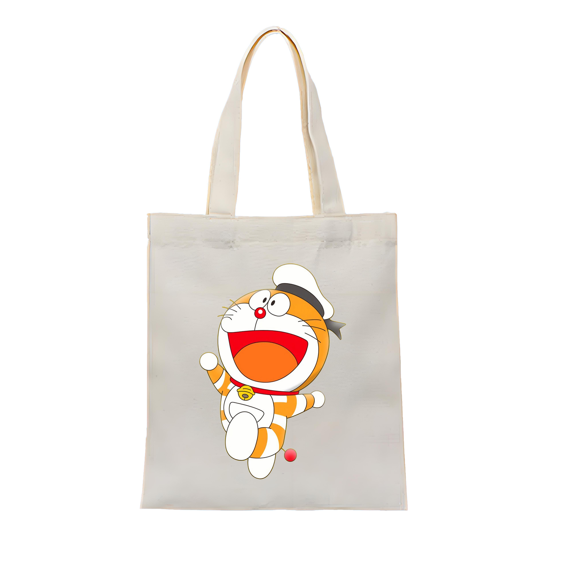 （画像用） ドラえもん Doraemon 縦型キャンバス生地手提げバッグ　トートバッグ