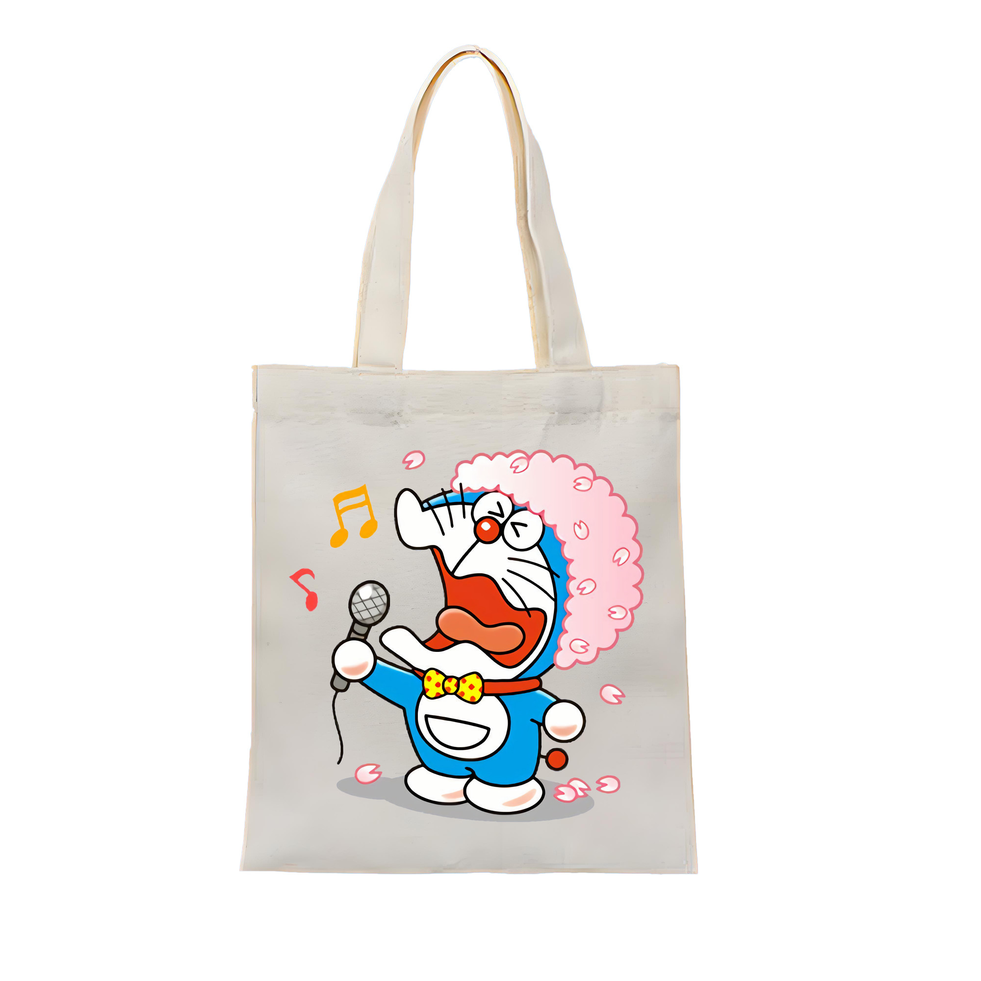 （画像用） ドラえもん Doraemon 縦型キャンバス生地手提げバッグ　トートバッグ