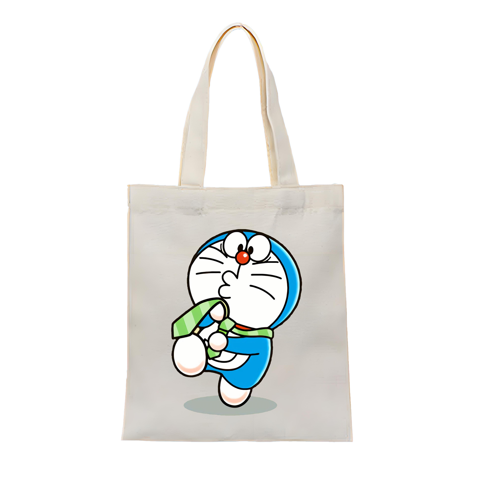 （画像用） ドラえもん Doraemon 縦型キャンバス生地手提げバッグ　トートバッグ