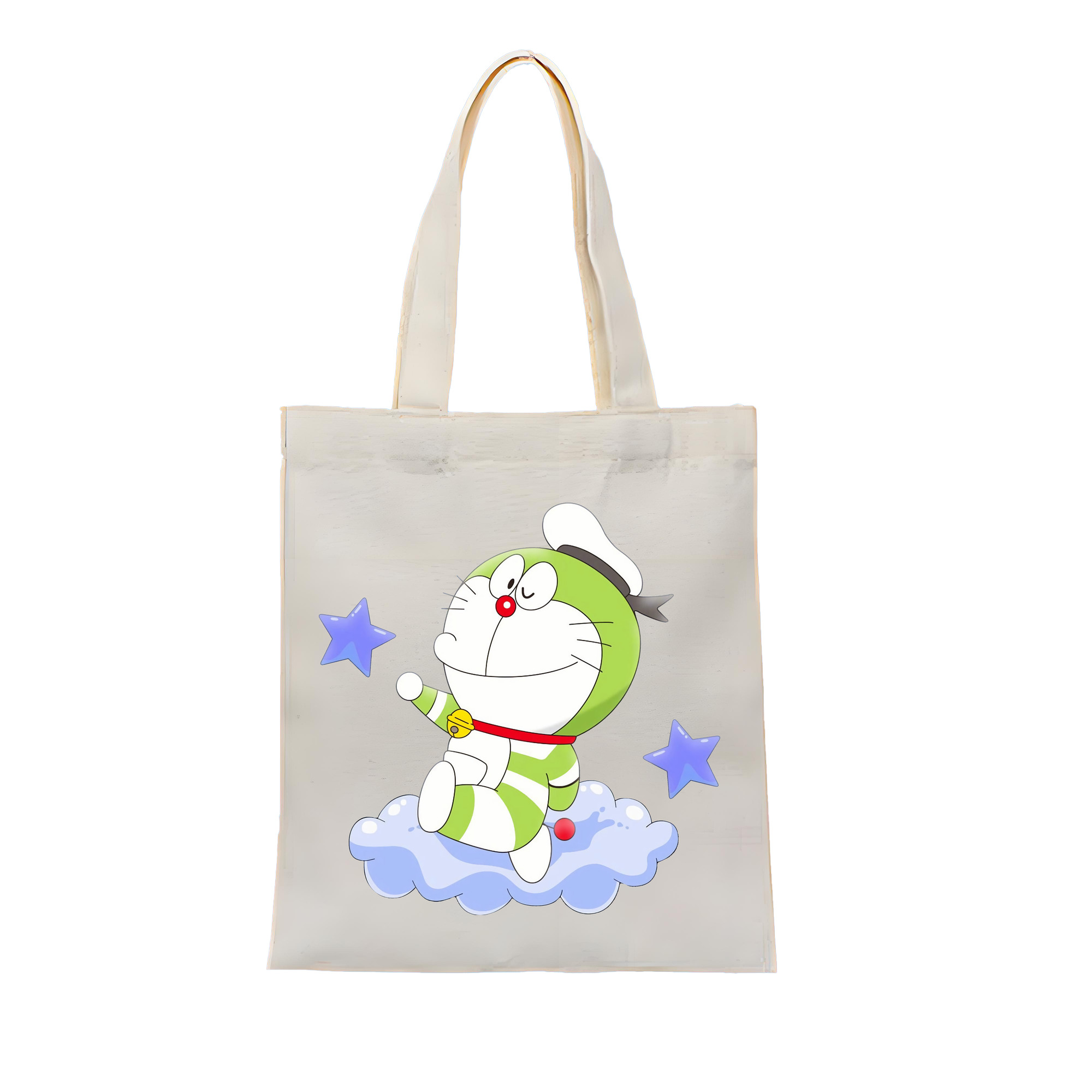 （画像用） ドラえもん Doraemon 縦型キャンバス生地手提げバッグ　トートバッグ
