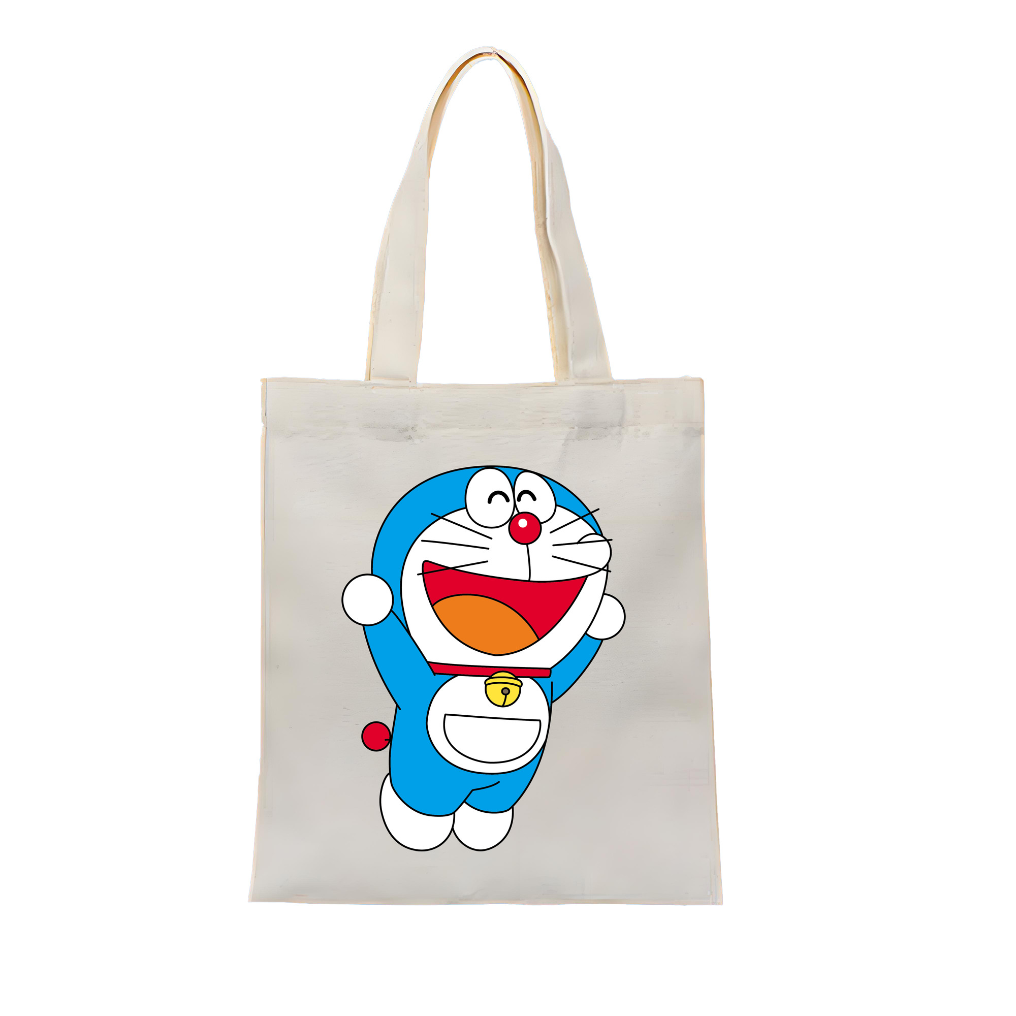 （画像用） ドラえもん Doraemon 縦型キャンバス生地手提げバッグ　トートバッグ