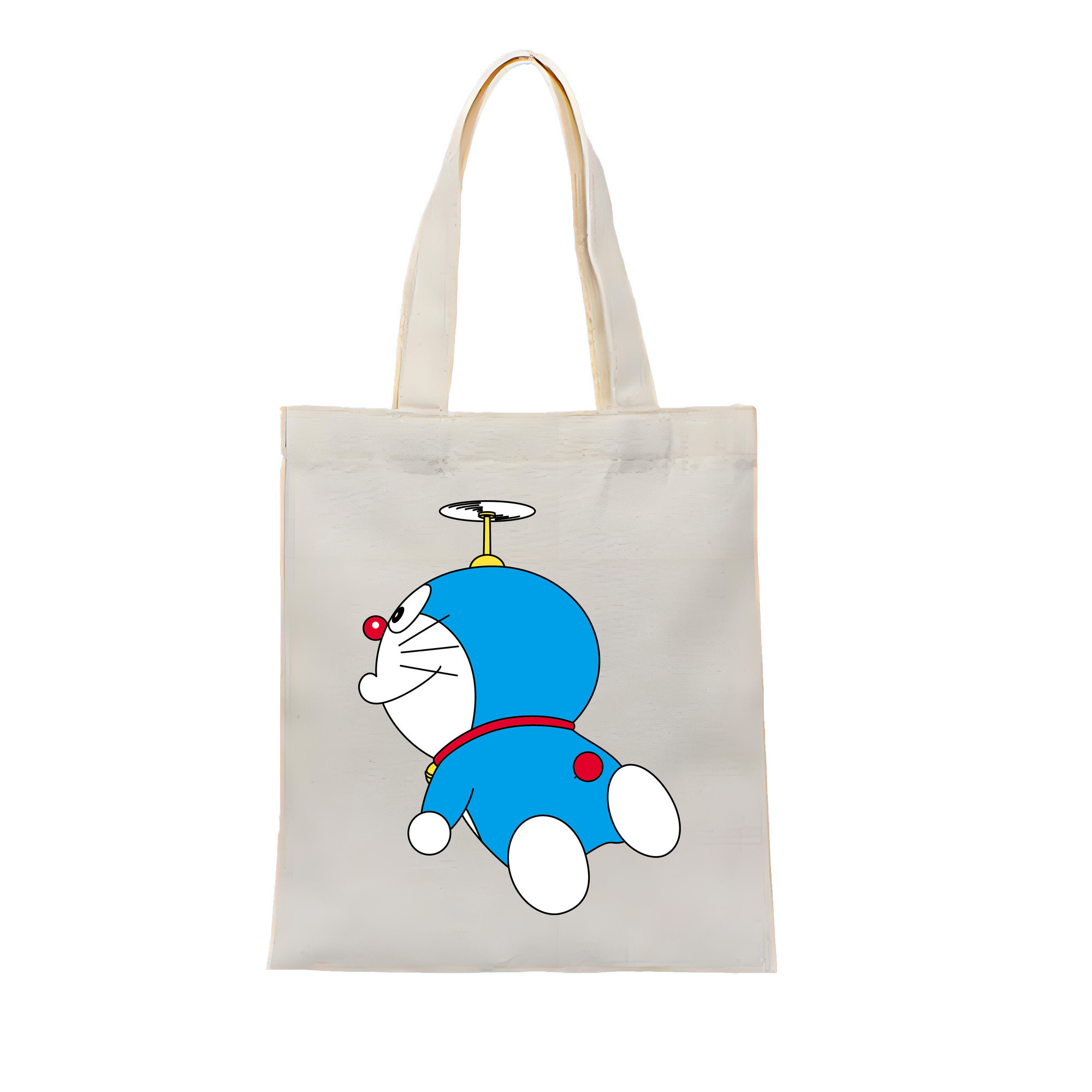 （画像用） ドラえもん Doraemon 縦型キャンバス生地手提げバッグ　トートバッグ