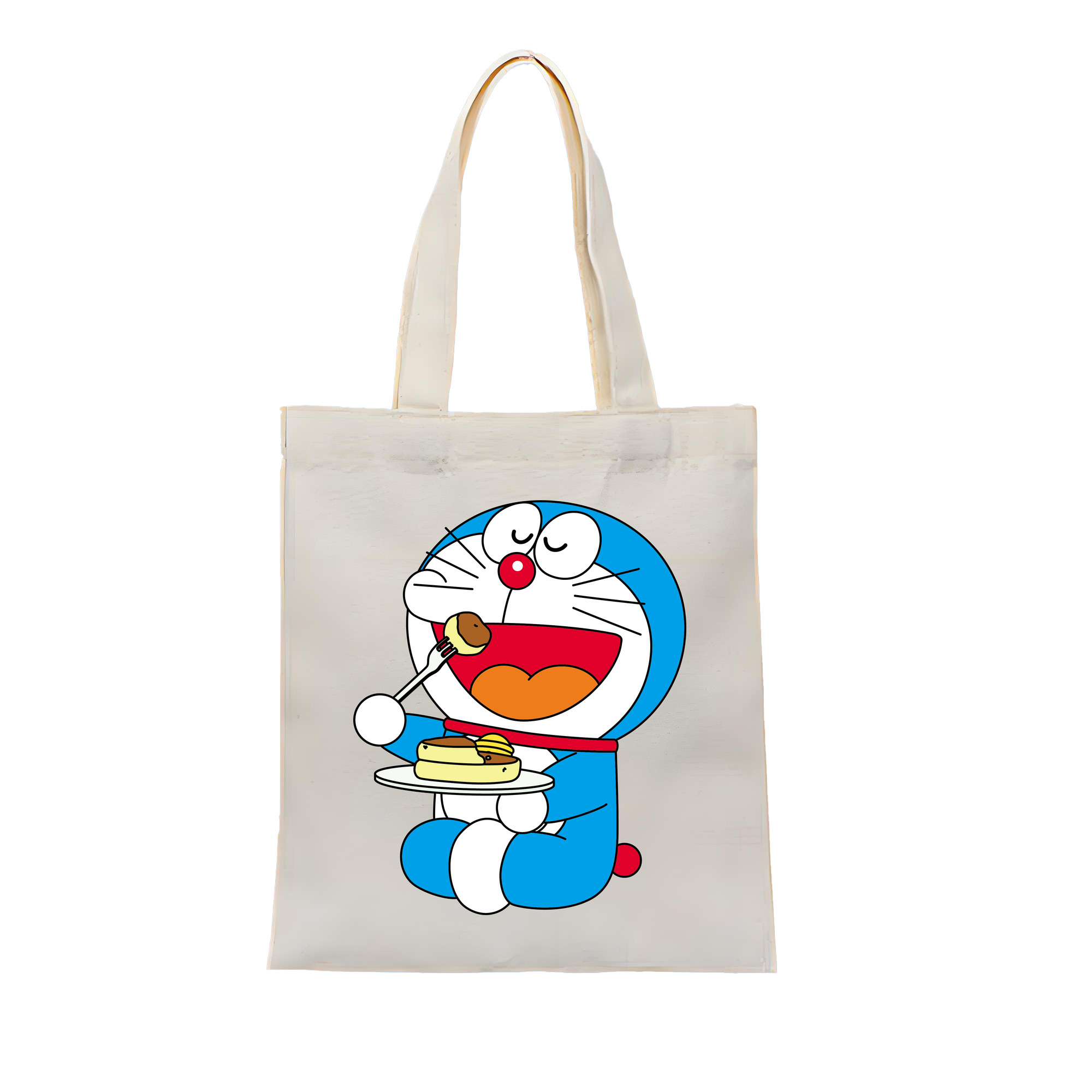 （画像用） ドラえもん Doraemon 縦型キャンバス生地手提げバッグ　トートバッグ
