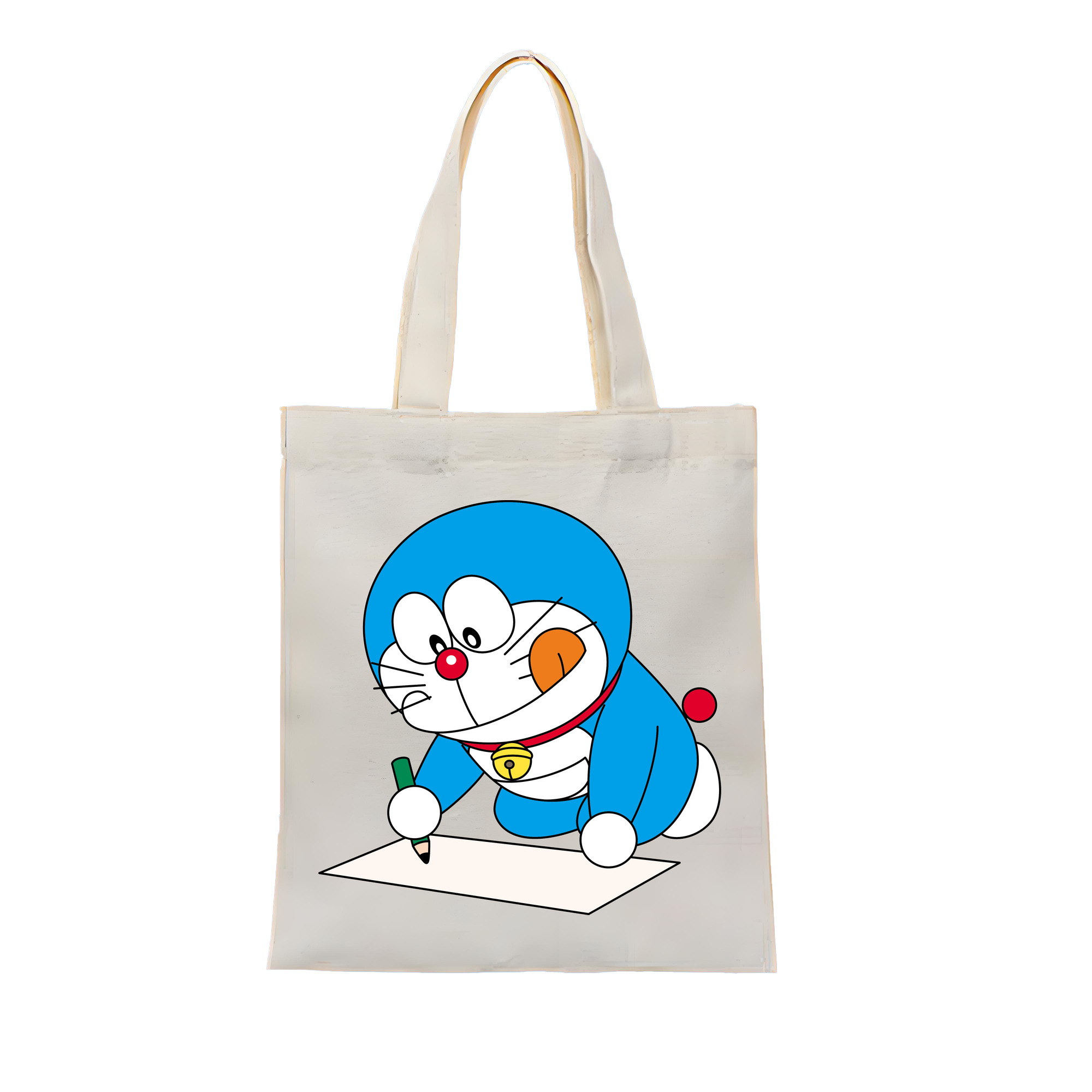 （画像用） ドラえもん Doraemon 縦型キャンバス生地手提げバッグ　トートバッグ