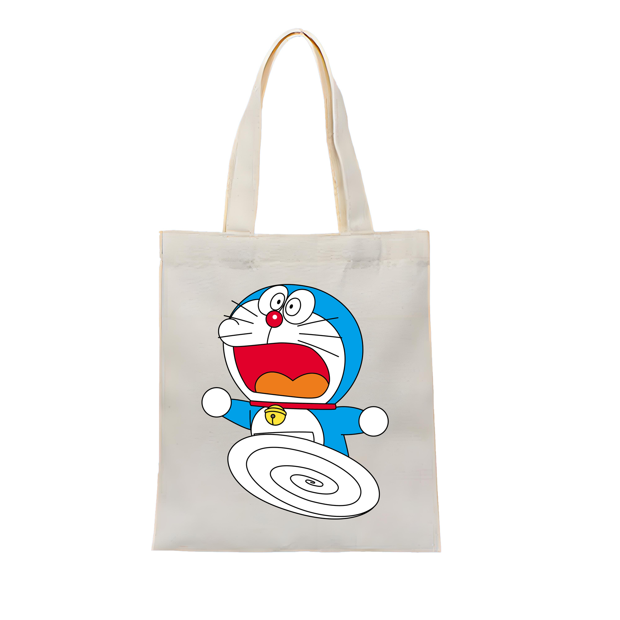 （画像用） ドラえもん Doraemon 縦型キャンバス生地手提げバッグ　トートバッグ