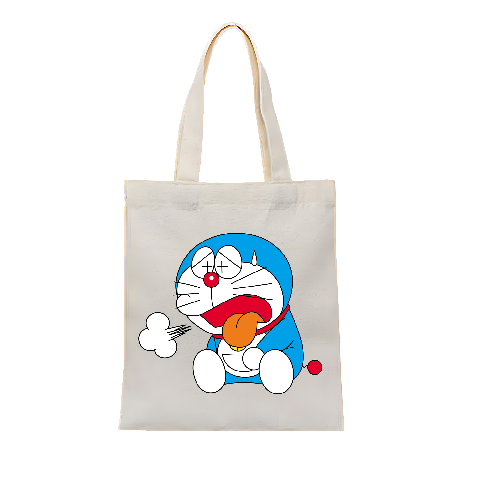 （画像用） ドラえもん Doraemon 縦型キャンバス生地手提げバッグ　トートバッグ