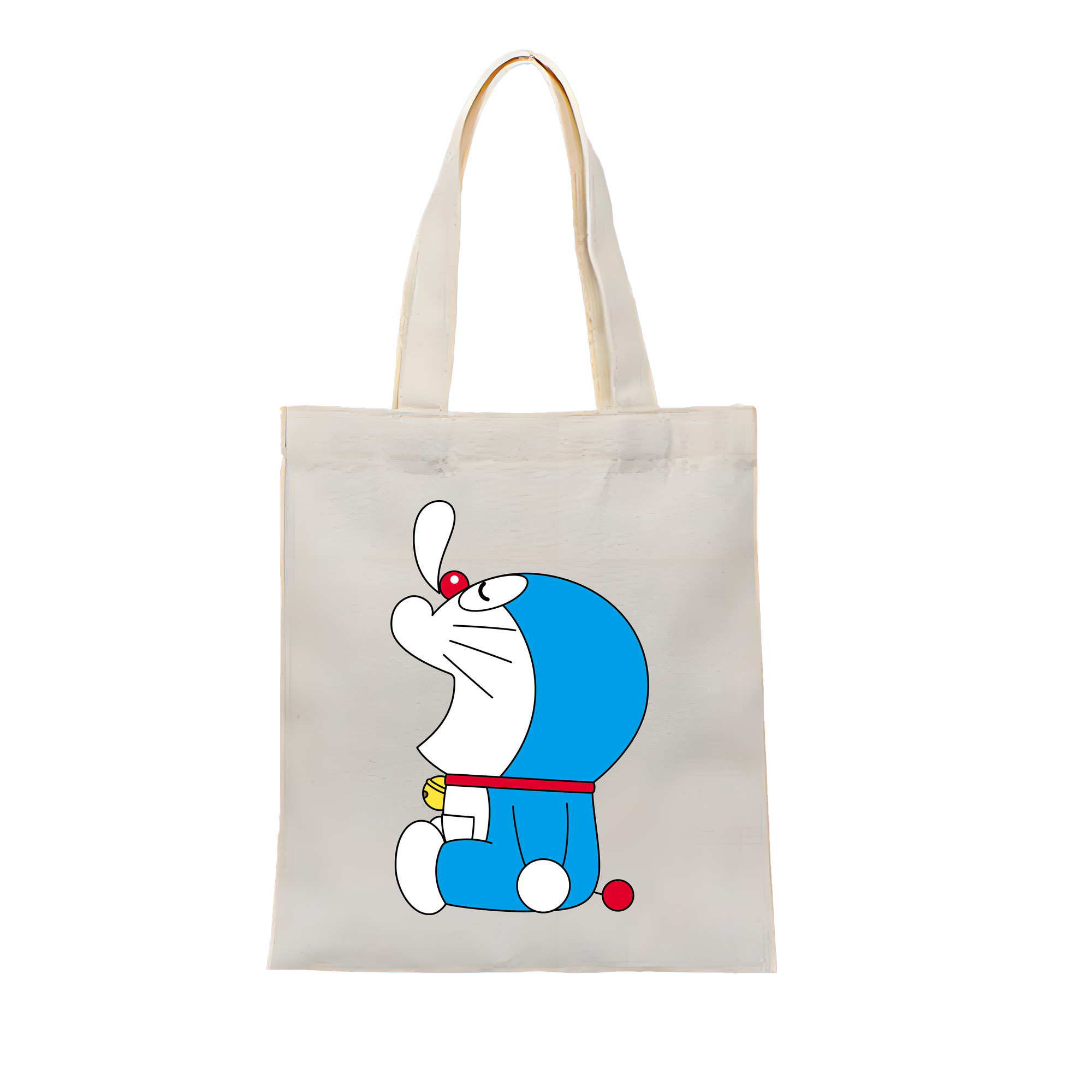 （画像用） ドラえもん Doraemon 縦型キャンバス生地手提げバッグ　トートバッグ