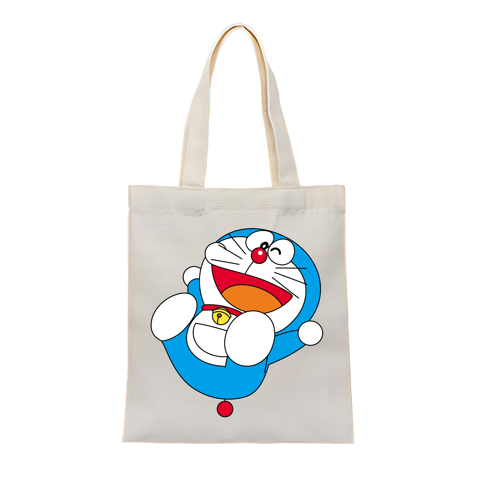 （画像用） ドラえもん Doraemon 縦型キャンバス生地手提げバッグ　トートバッグ