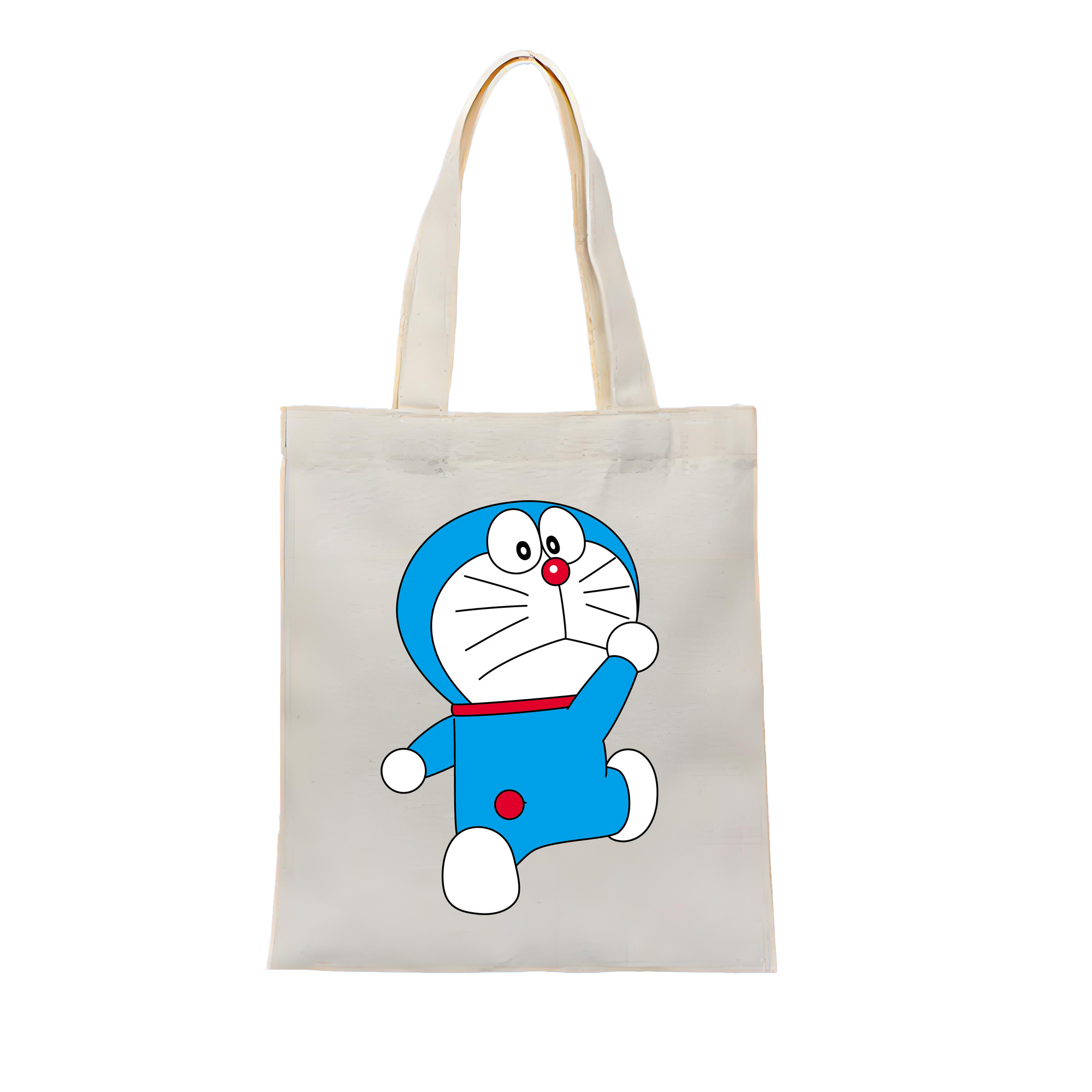 （画像用） ドラえもん Doraemon 縦型キャンバス生地手提げバッグ　トートバッグ