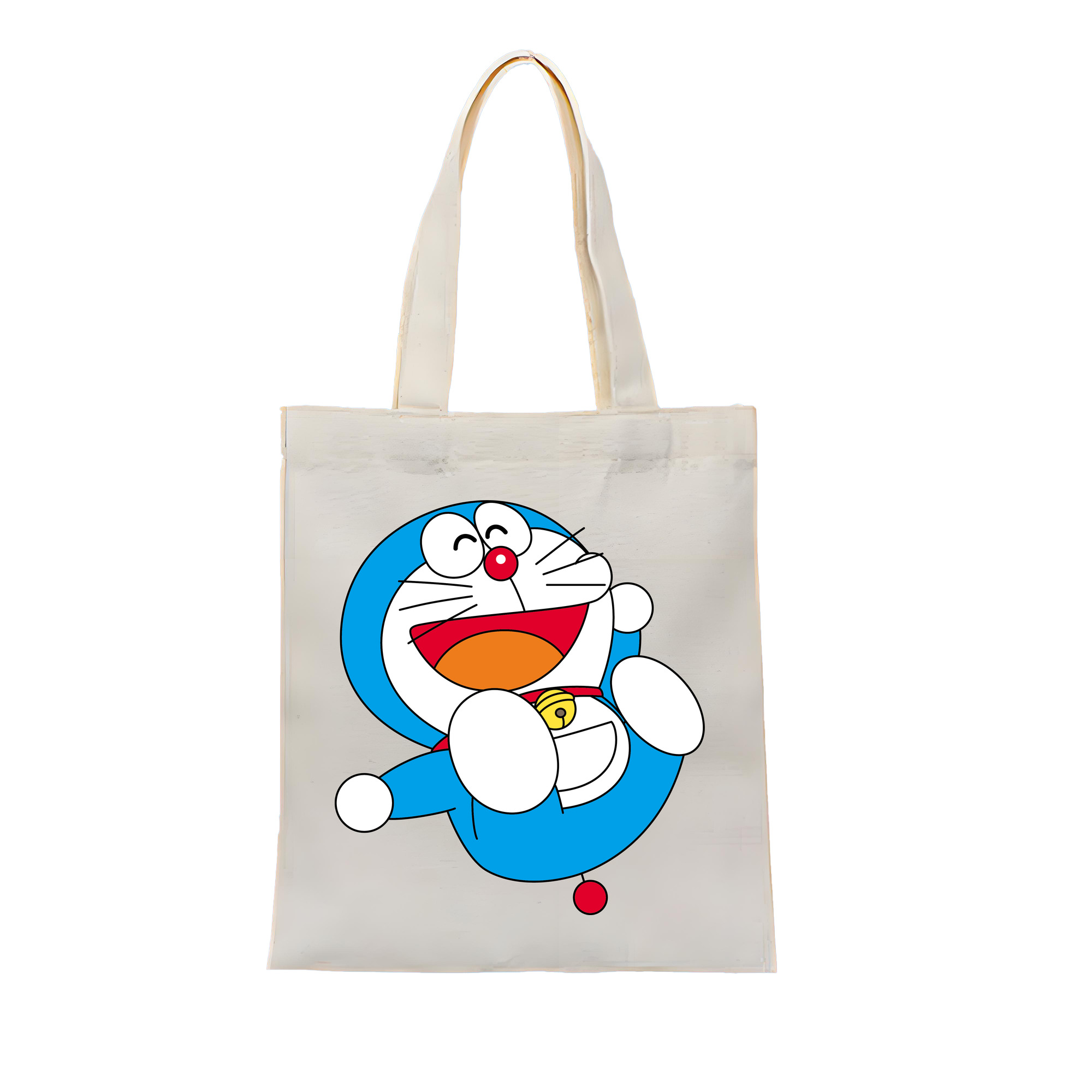 （画像用） ドラえもん Doraemon 縦型キャンバス生地手提げバッグ　トートバッグ