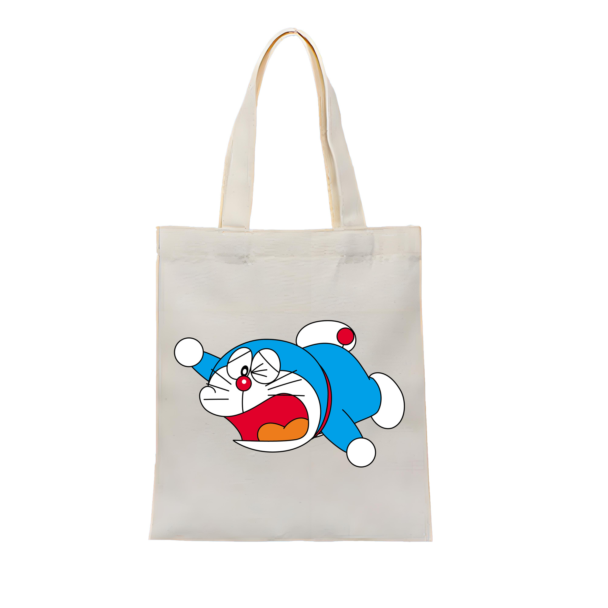 （画像用） ドラえもん Doraemon 縦型キャンバス生地手提げバッグ　トートバッグ