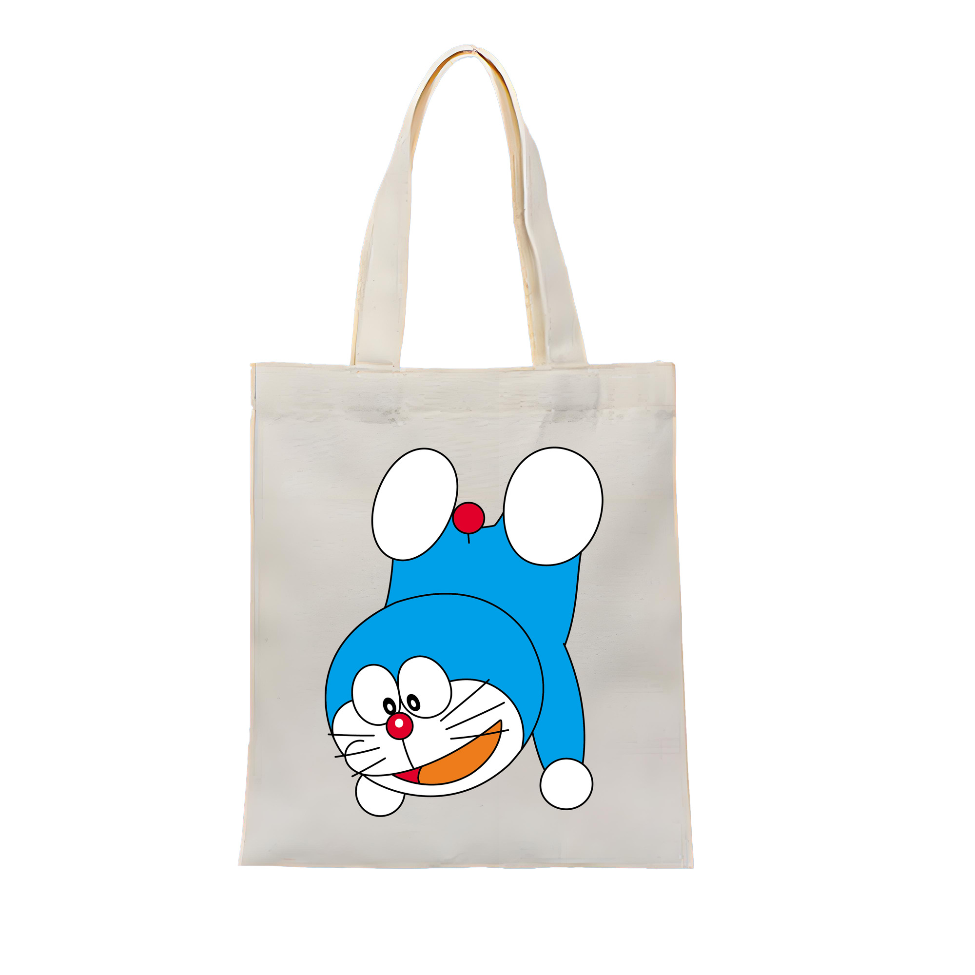 （画像用） ドラえもん Doraemon 縦型キャンバス生地手提げバッグ　トートバッグ