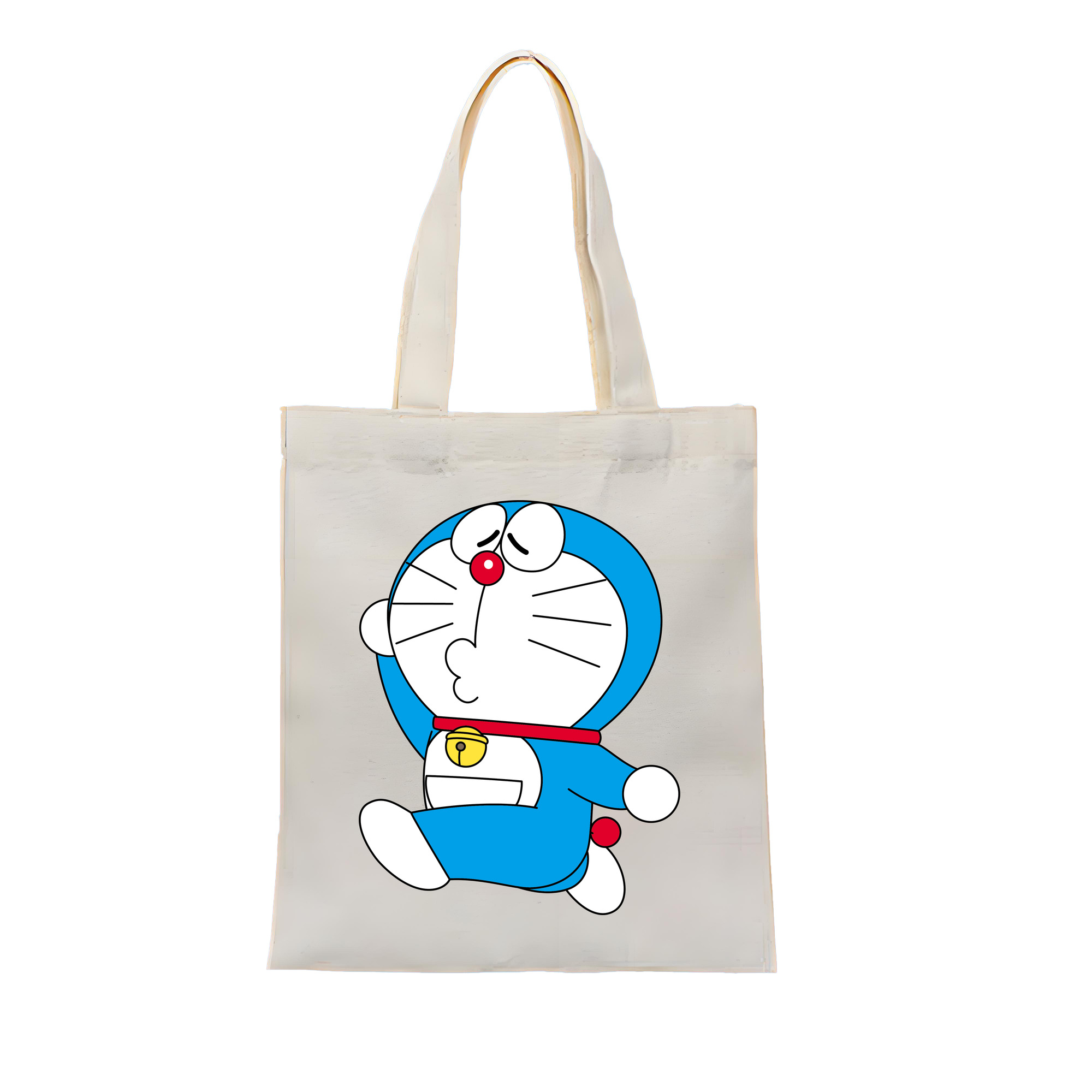 （画像用） ドラえもん Doraemon 縦型キャンバス生地手提げバッグ　トートバッグ