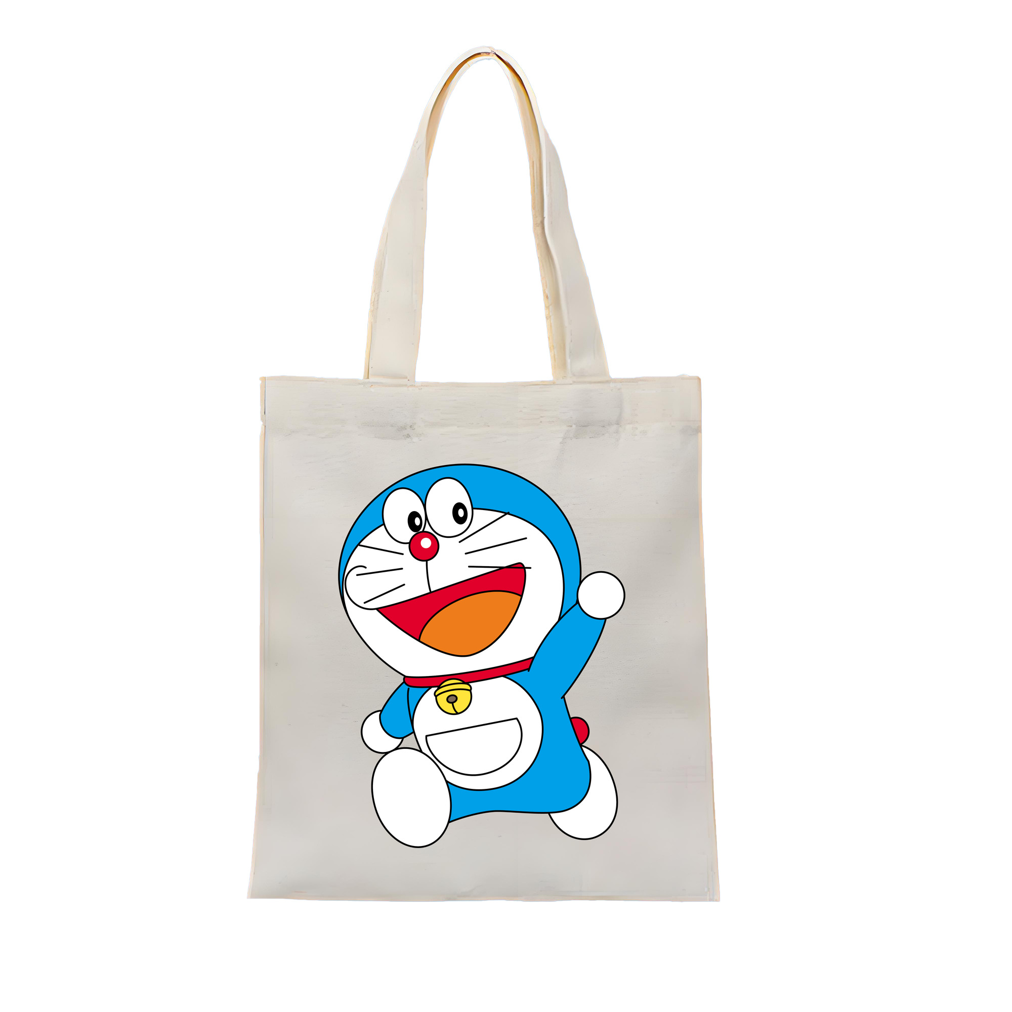 （画像用） ドラえもん Doraemon 縦型キャンバス生地手提げバッグ　トートバッグ