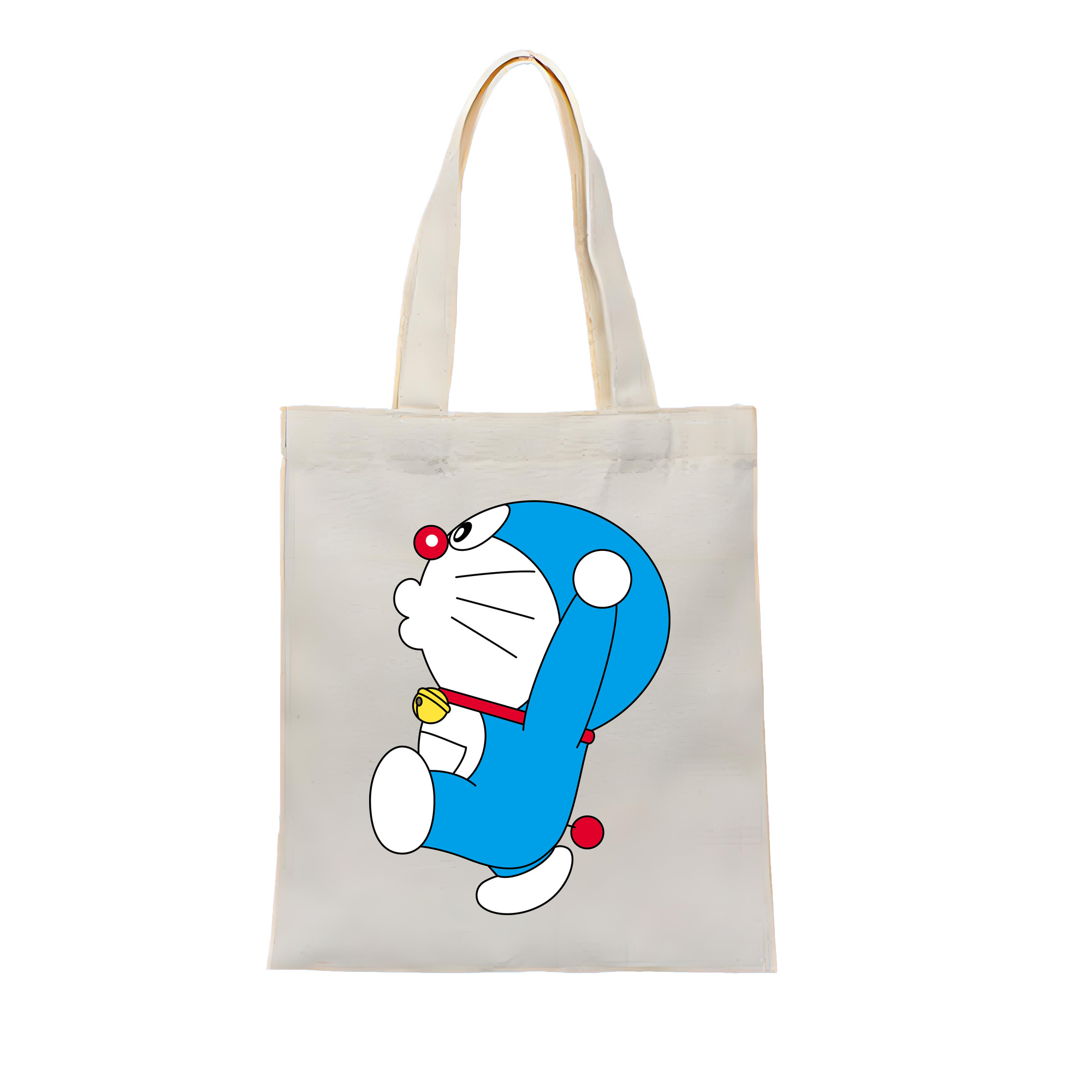 （画像用） ドラえもん Doraemon 縦型キャンバス生地手提げバッグ　トートバッグ