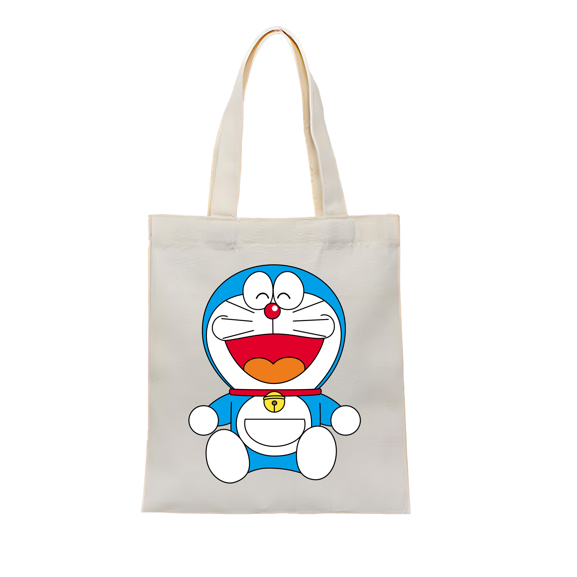 （画像用） ドラえもん Doraemon 縦型キャンバス生地手提げバッグ　トートバッグ
