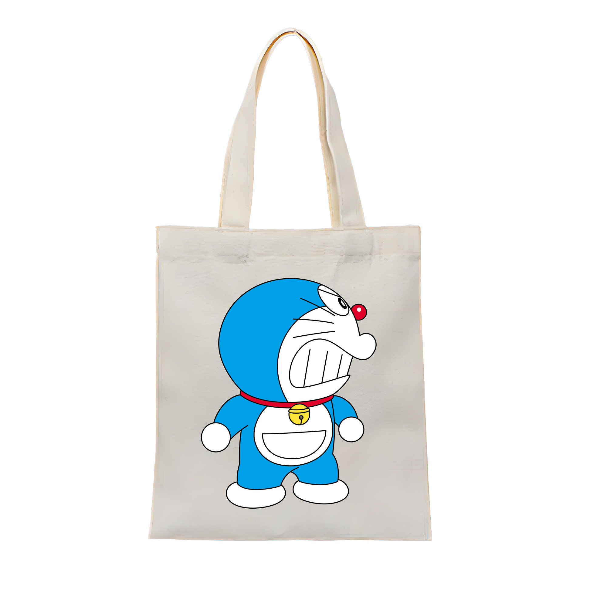 （画像用） ドラえもん Doraemon 縦型キャンバス生地手提げバッグ　トートバッグ