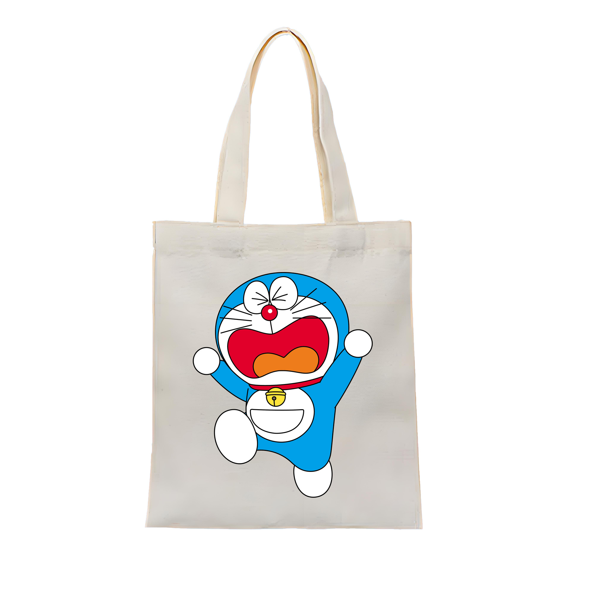 （画像用） ドラえもん Doraemon 縦型キャンバス生地手提げバッグ　トートバッグ
