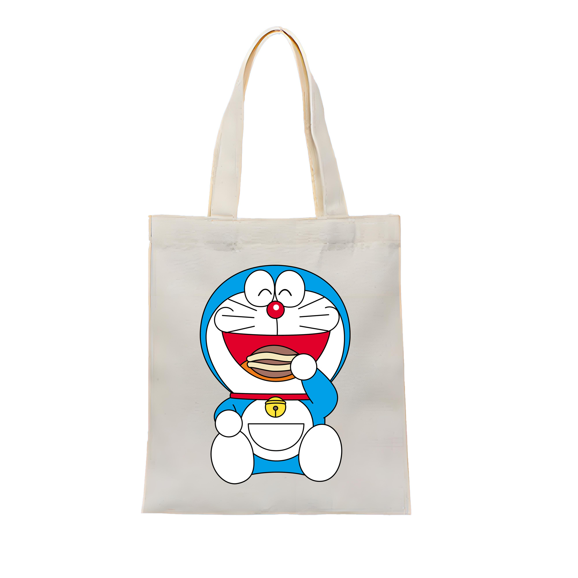 （画像用） ドラえもん Doraemon 縦型キャンバス生地手提げバッグ　トートバッグ