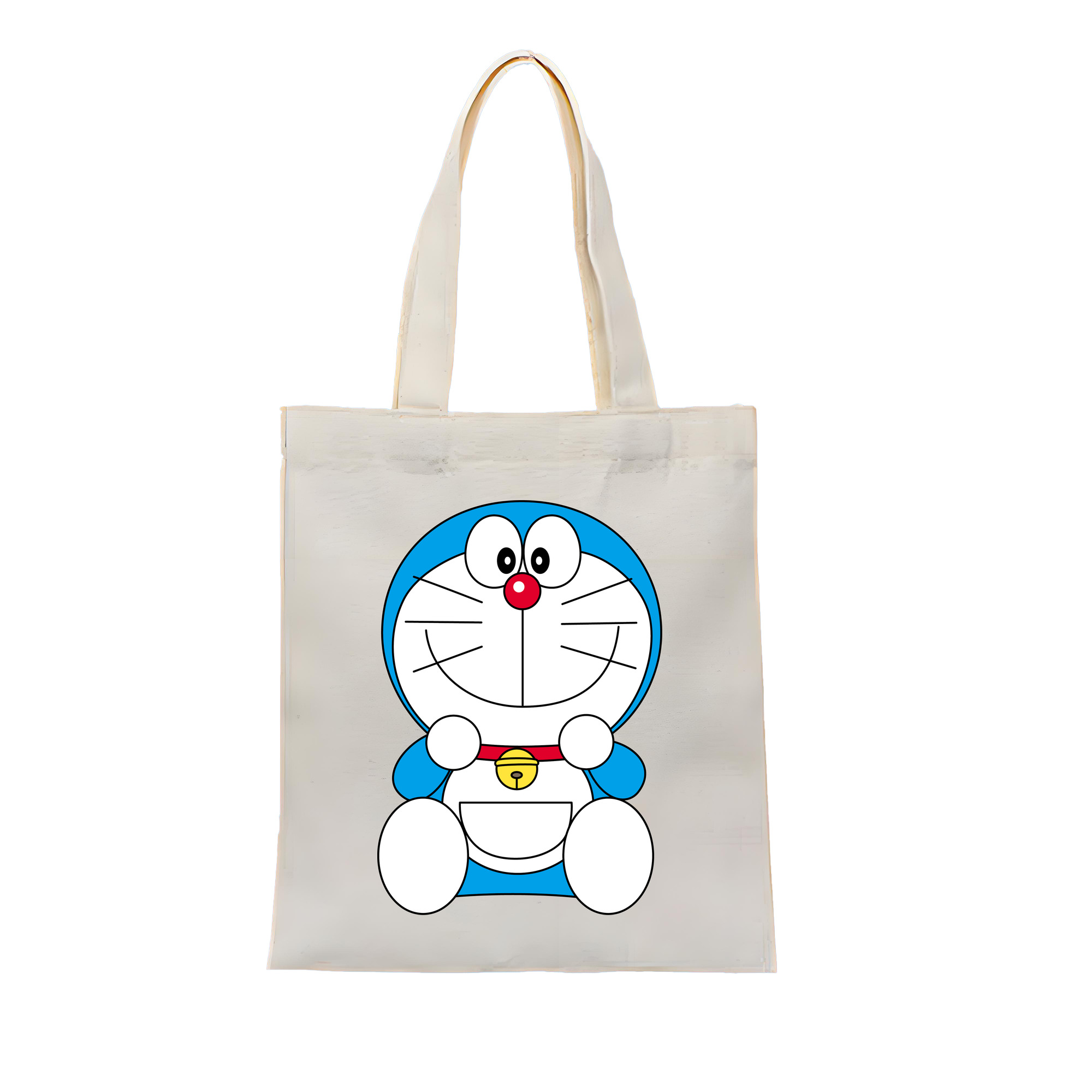 （画像用） ドラえもん Doraemon 縦型キャンバス生地手提げバッグ　トートバッグ