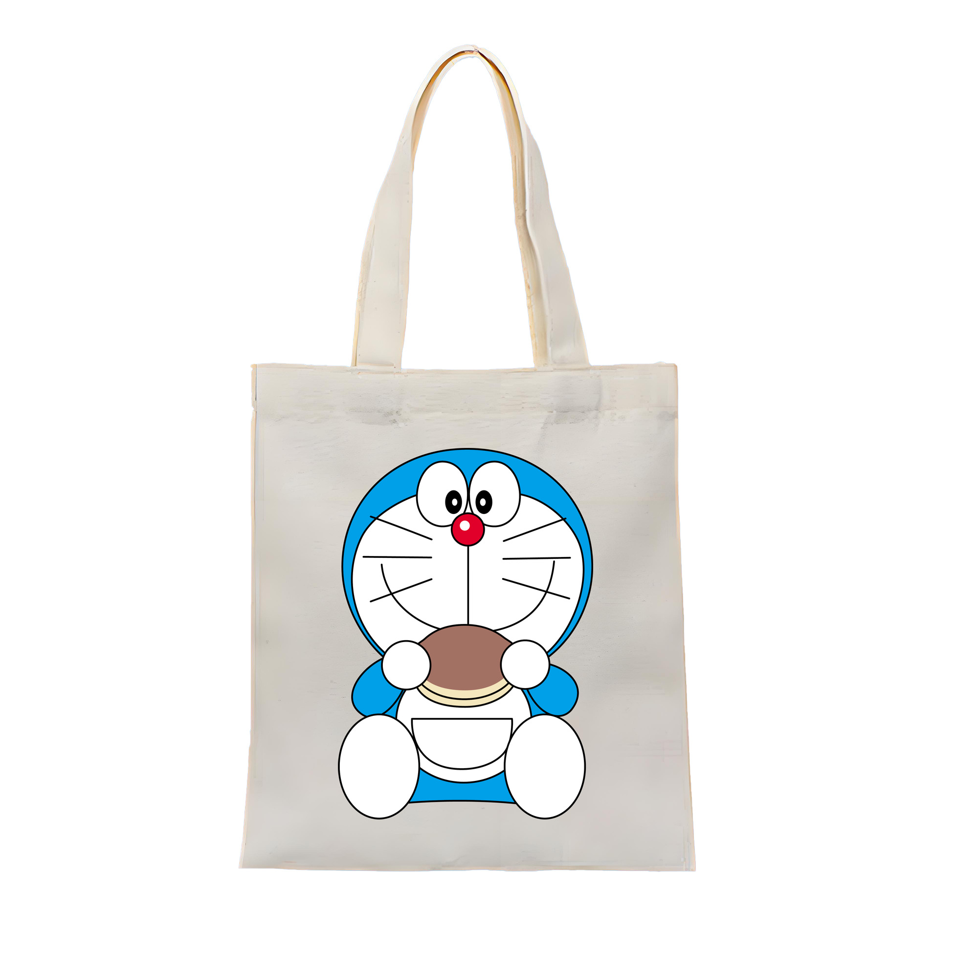 （画像用） ドラえもん Doraemon 縦型キャンバス生地手提げバッグ　トートバッグ