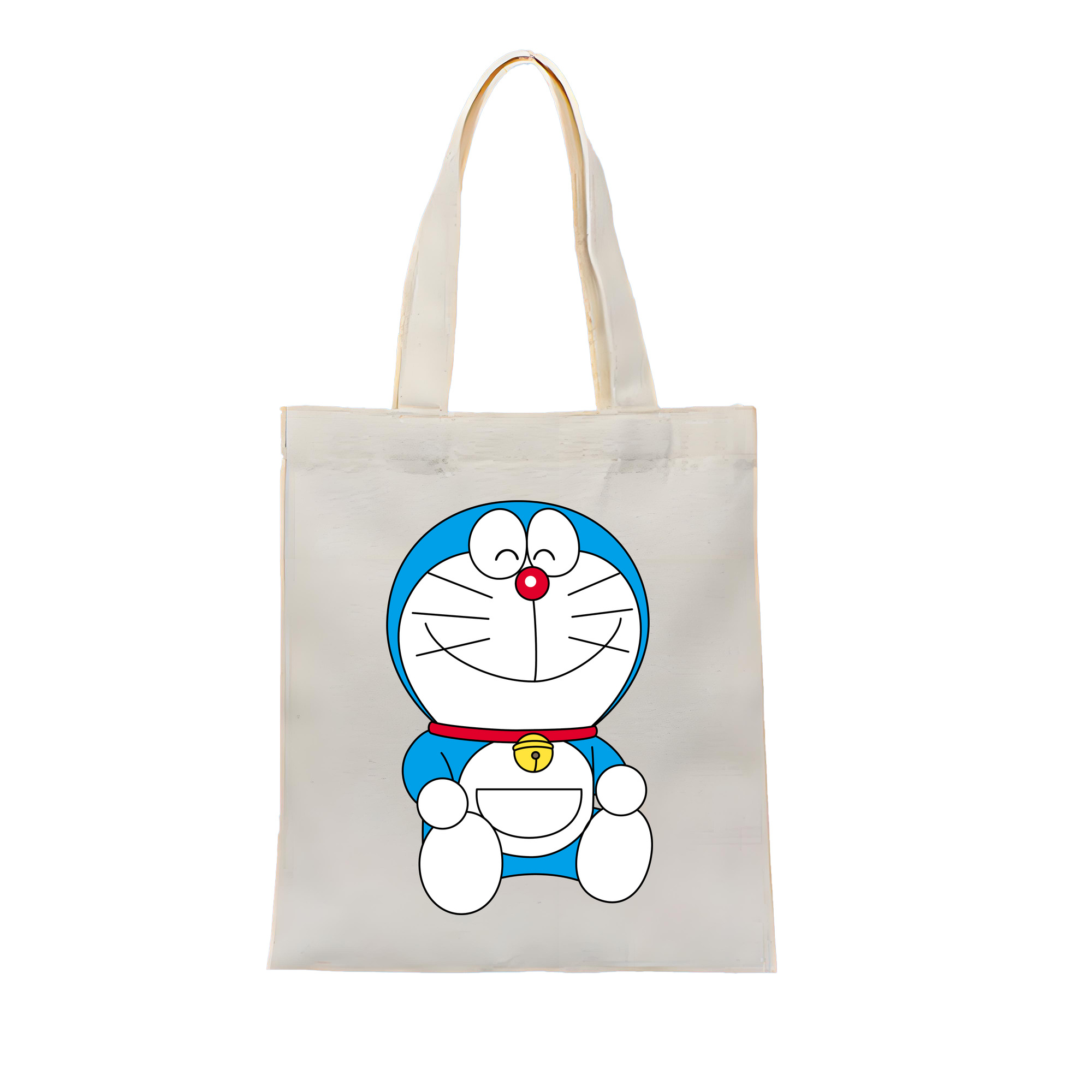 （画像用） ドラえもん Doraemon 縦型キャンバス生地手提げバッグ　トートバッグ