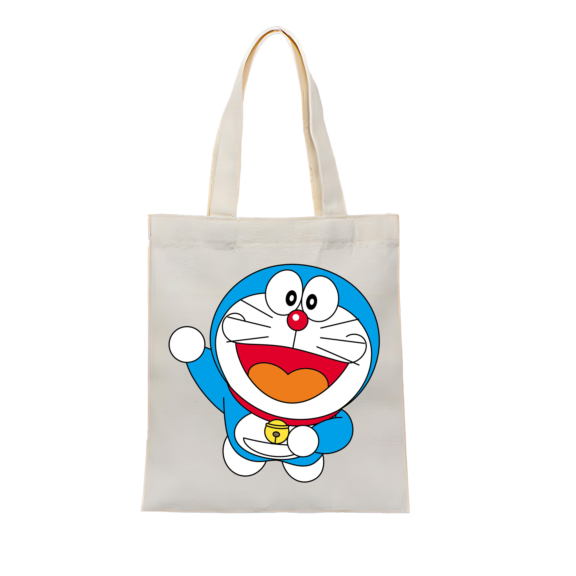 （画像用） ドラえもん Doraemon 縦型キャンバス生地手提げバッグ　トートバッグ