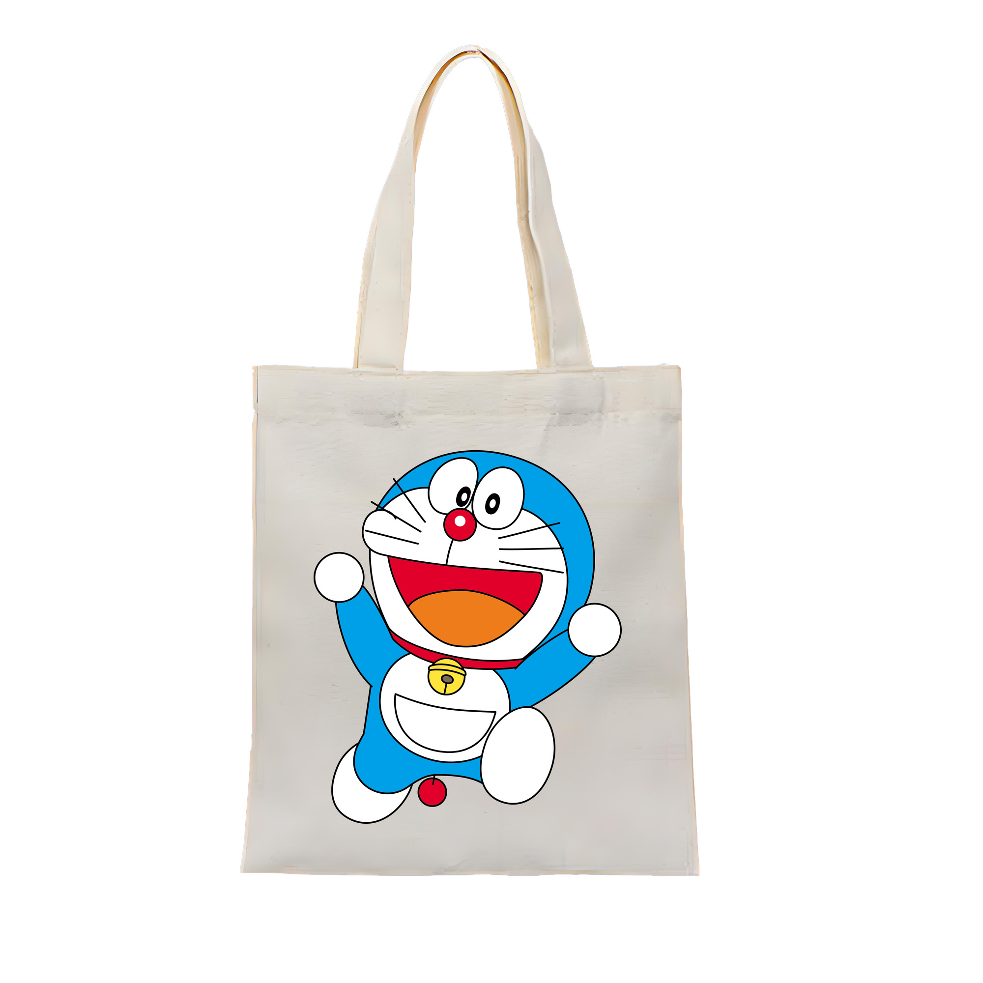 （画像用） ドラえもん Doraemon 縦型キャンバス生地手提げバッグ　トートバッグ