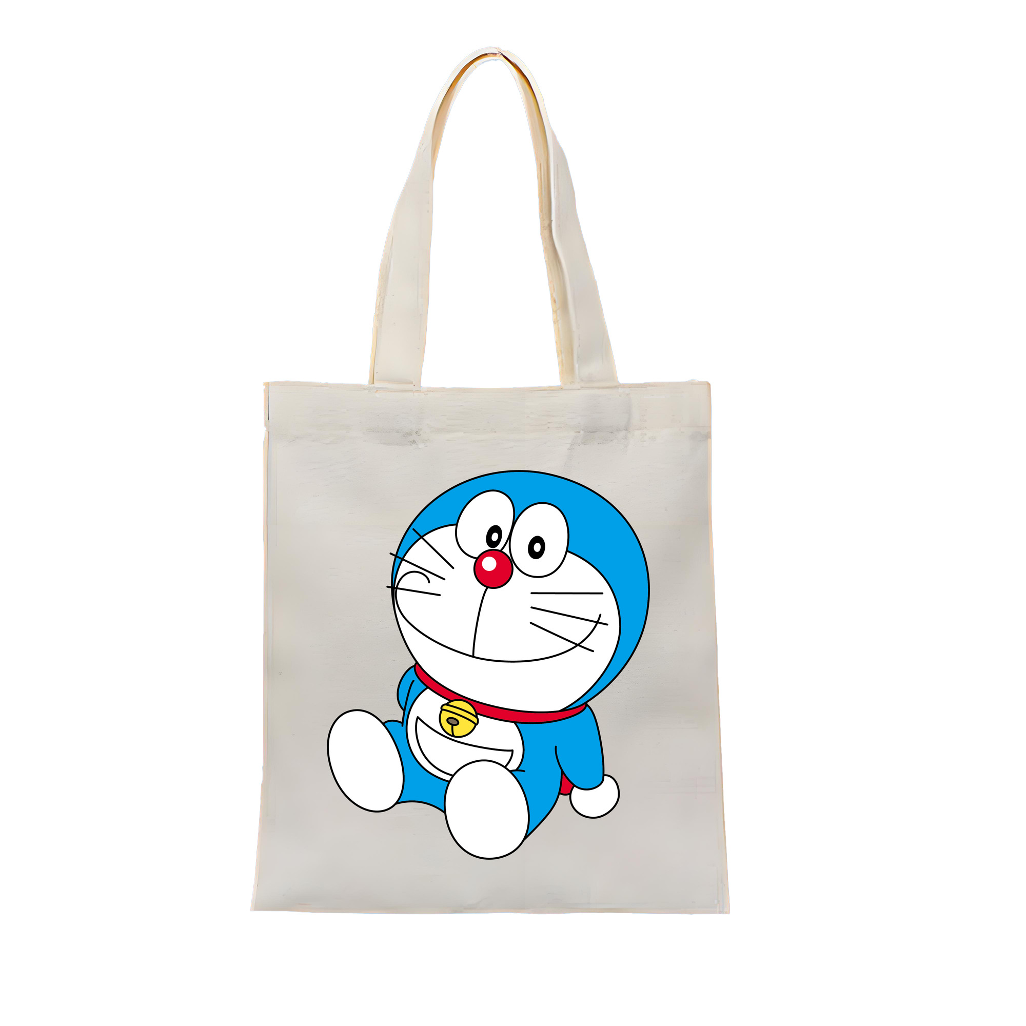 （画像用） ドラえもん Doraemon 縦型キャンバス生地手提げバッグ　トートバッグ