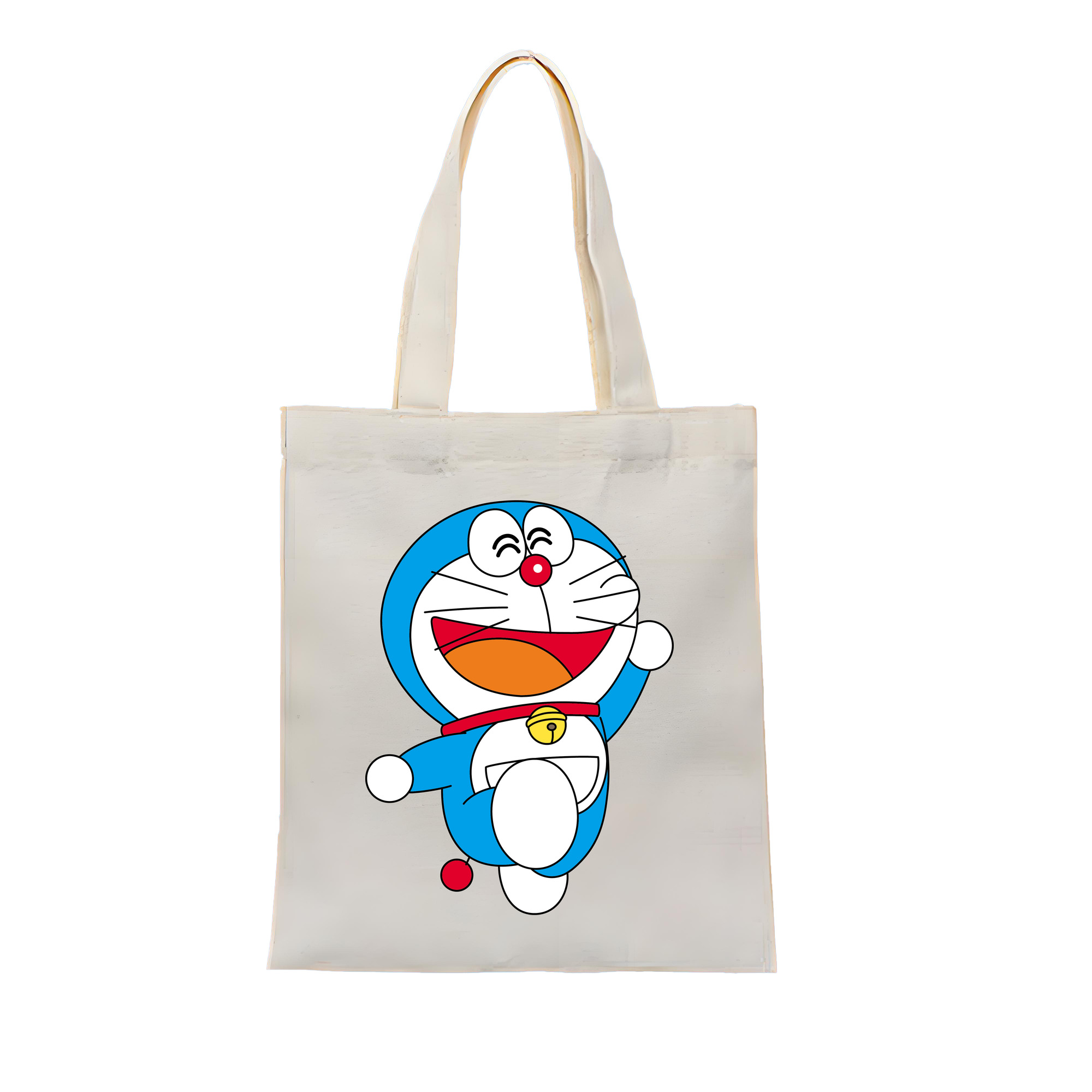 （画像用） ドラえもん Doraemon 縦型キャンバス生地手提げバッグ　トートバッグ