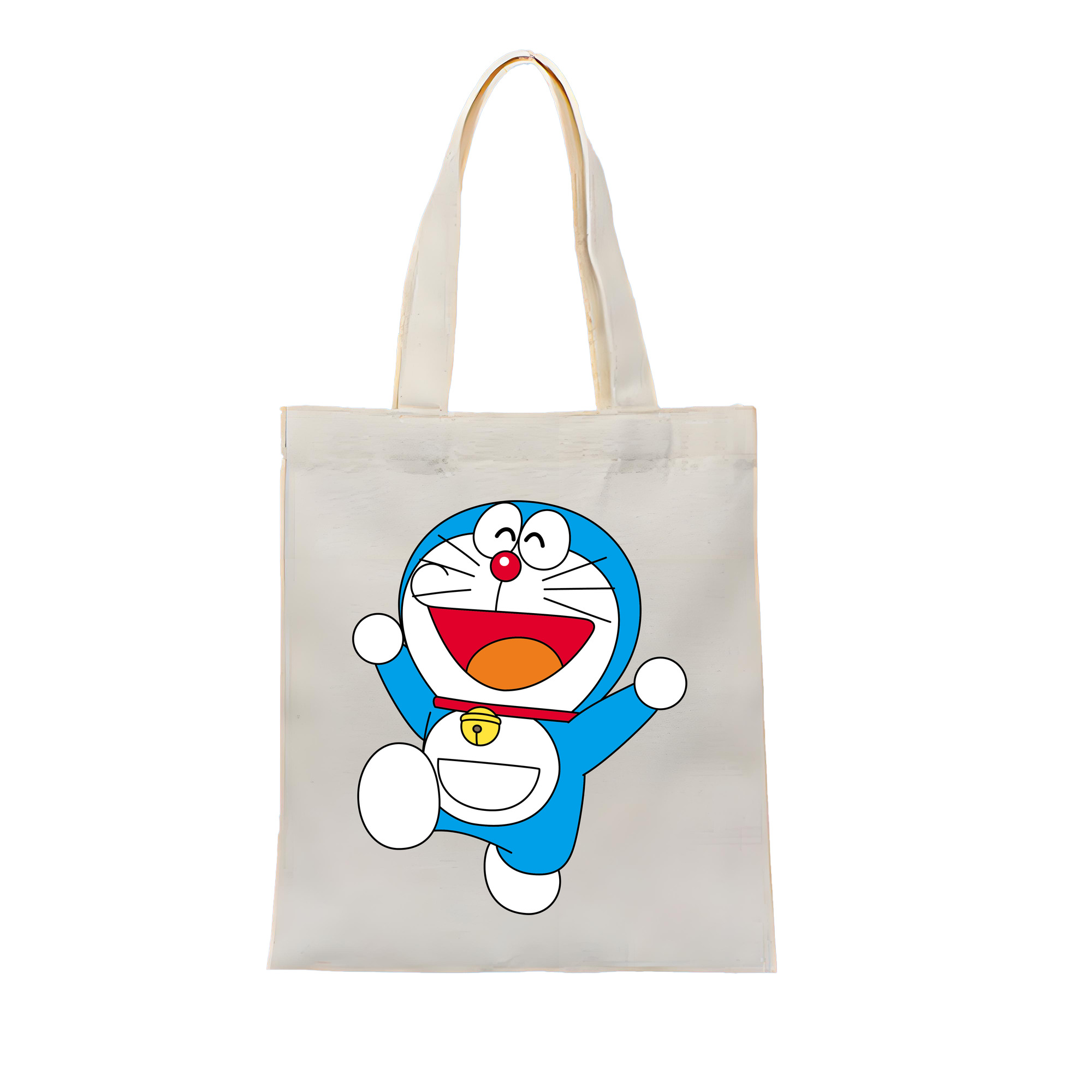 （画像用） ドラえもん Doraemon 縦型キャンバス生地手提げバッグ　トートバッグ