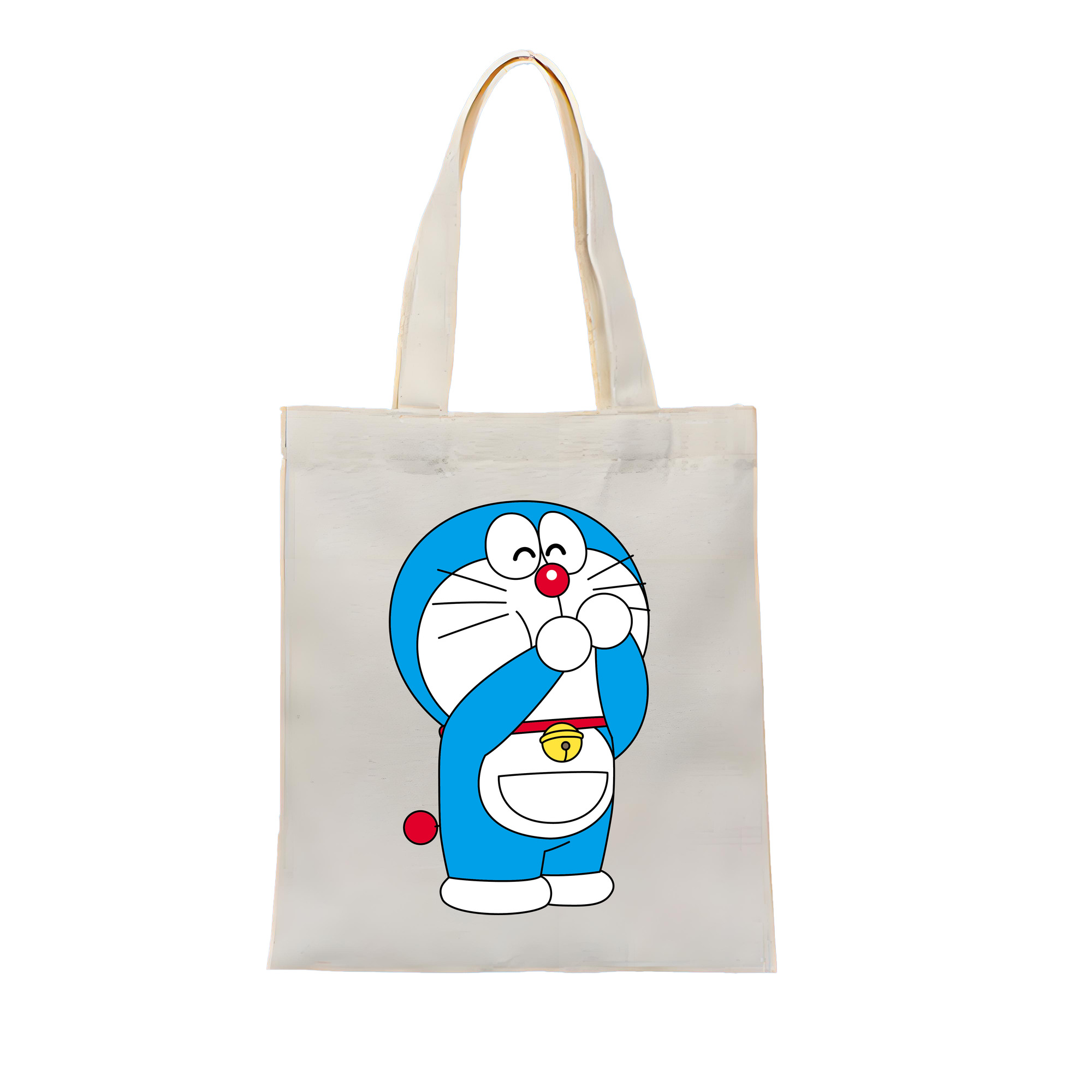 （画像用） ドラえもん Doraemon 縦型キャンバス生地手提げバッグ　トートバッグ