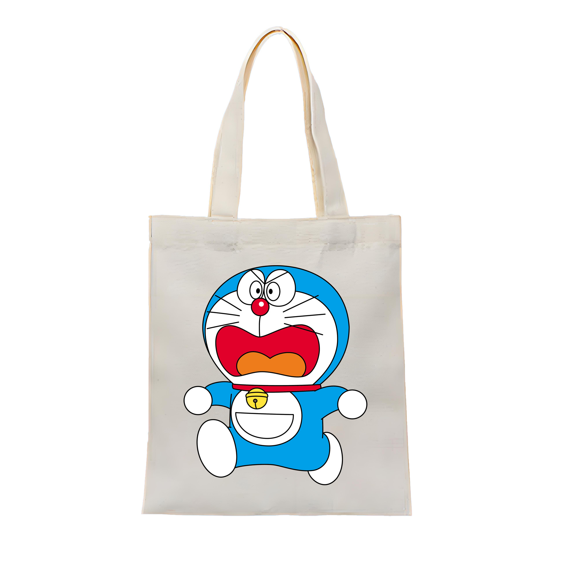 （画像用） ドラえもん Doraemon 縦型キャンバス生地手提げバッグ　トートバッグ