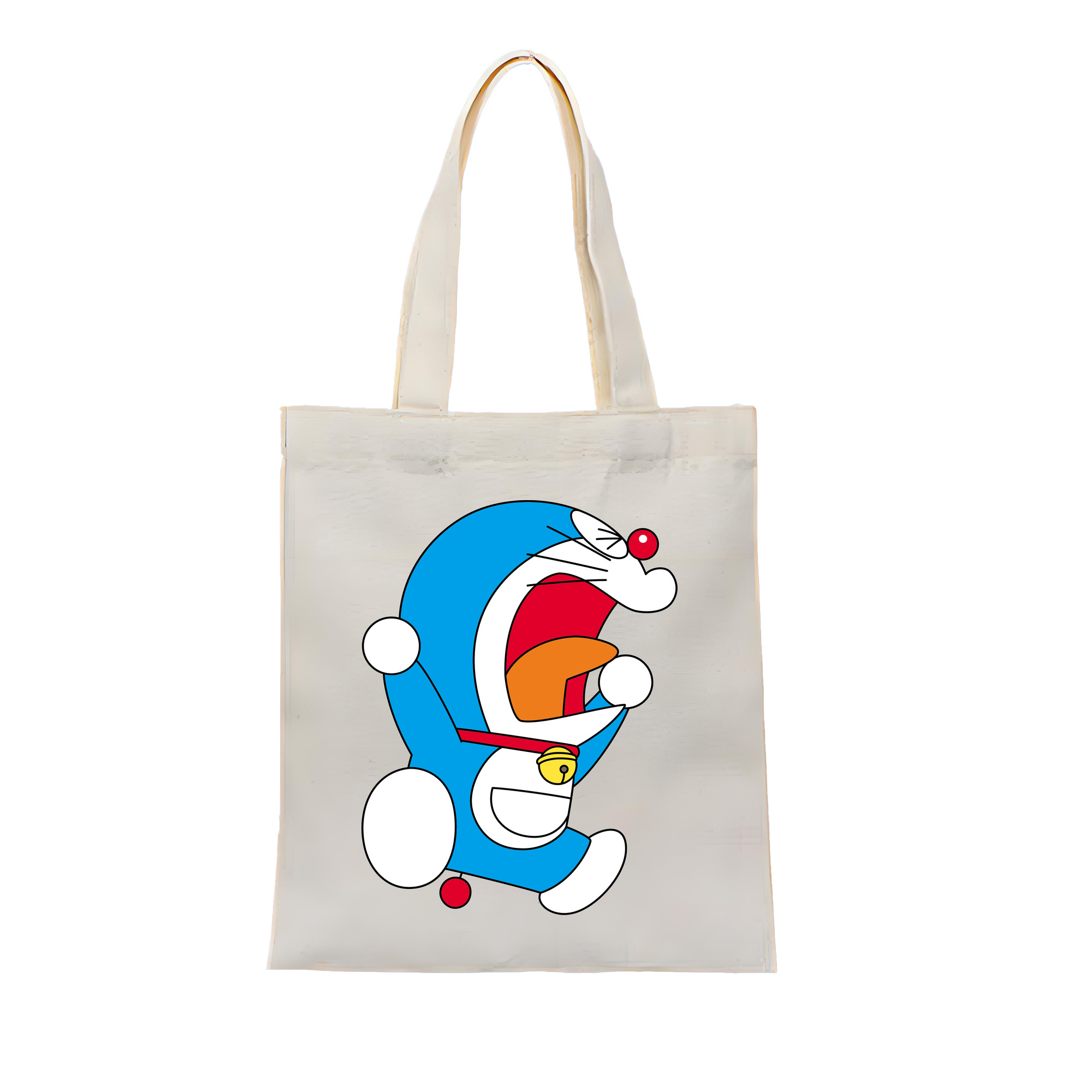 （画像用） ドラえもん Doraemon 縦型キャンバス生地手提げバッグ　トートバッグ