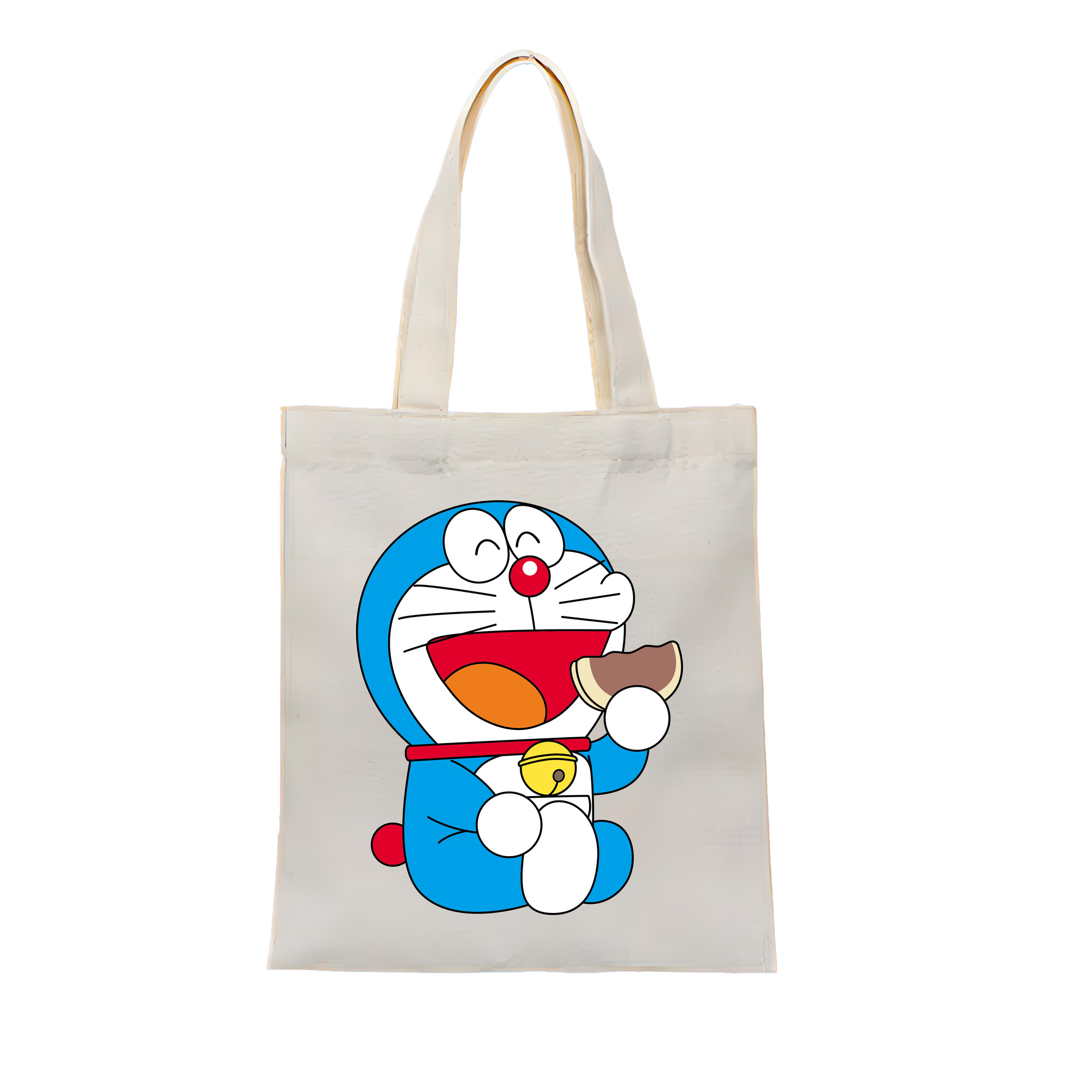 （画像用） ドラえもん Doraemon 縦型キャンバス生地手提げバッグ　トートバッグ