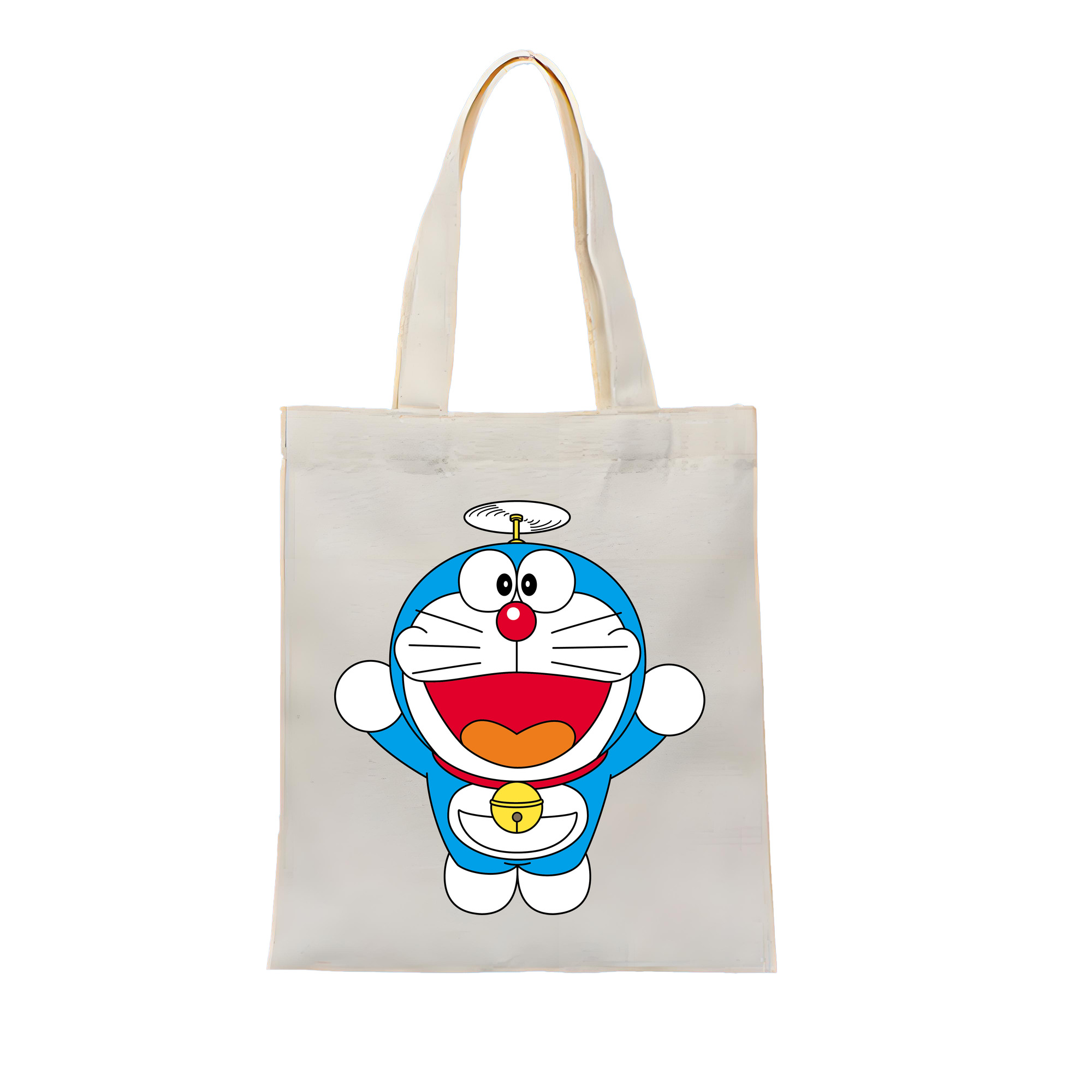 （画像用） ドラえもん Doraemon 縦型キャンバス生地手提げバッグ　トートバッグ