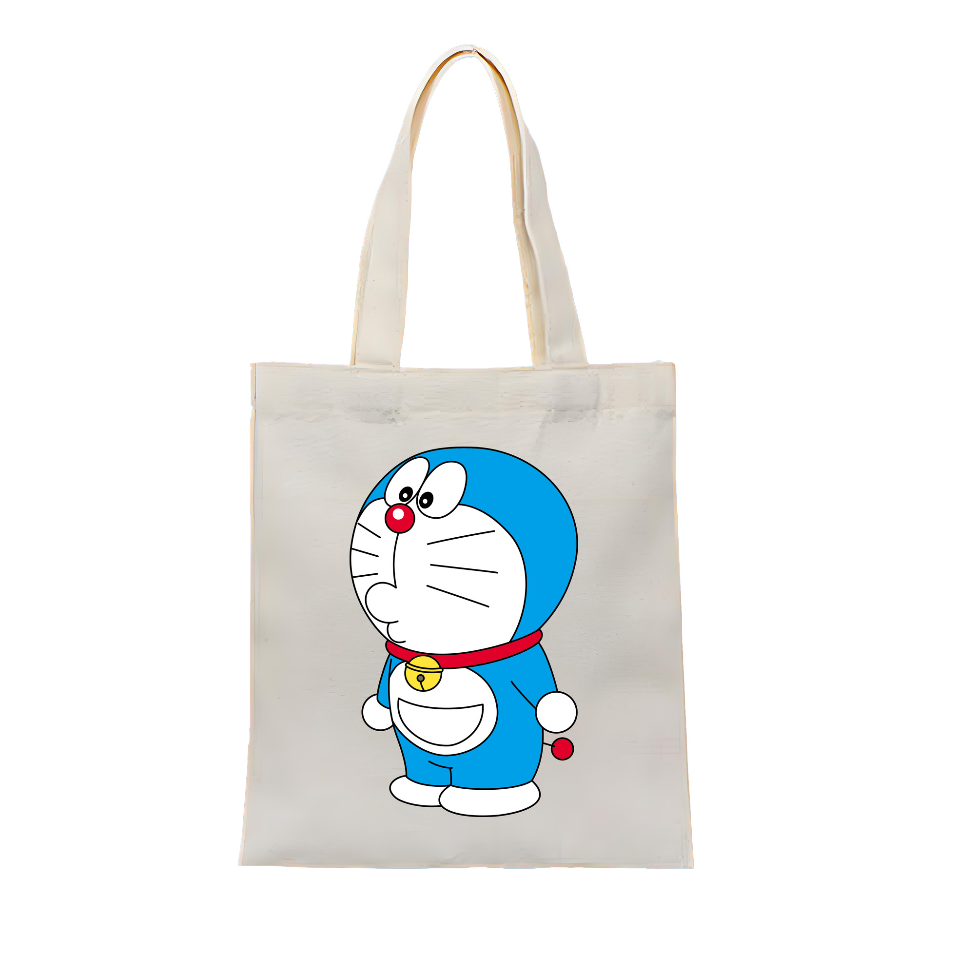 （画像用） ドラえもん Doraemon 縦型キャンバス生地手提げバッグ　トートバッグ
