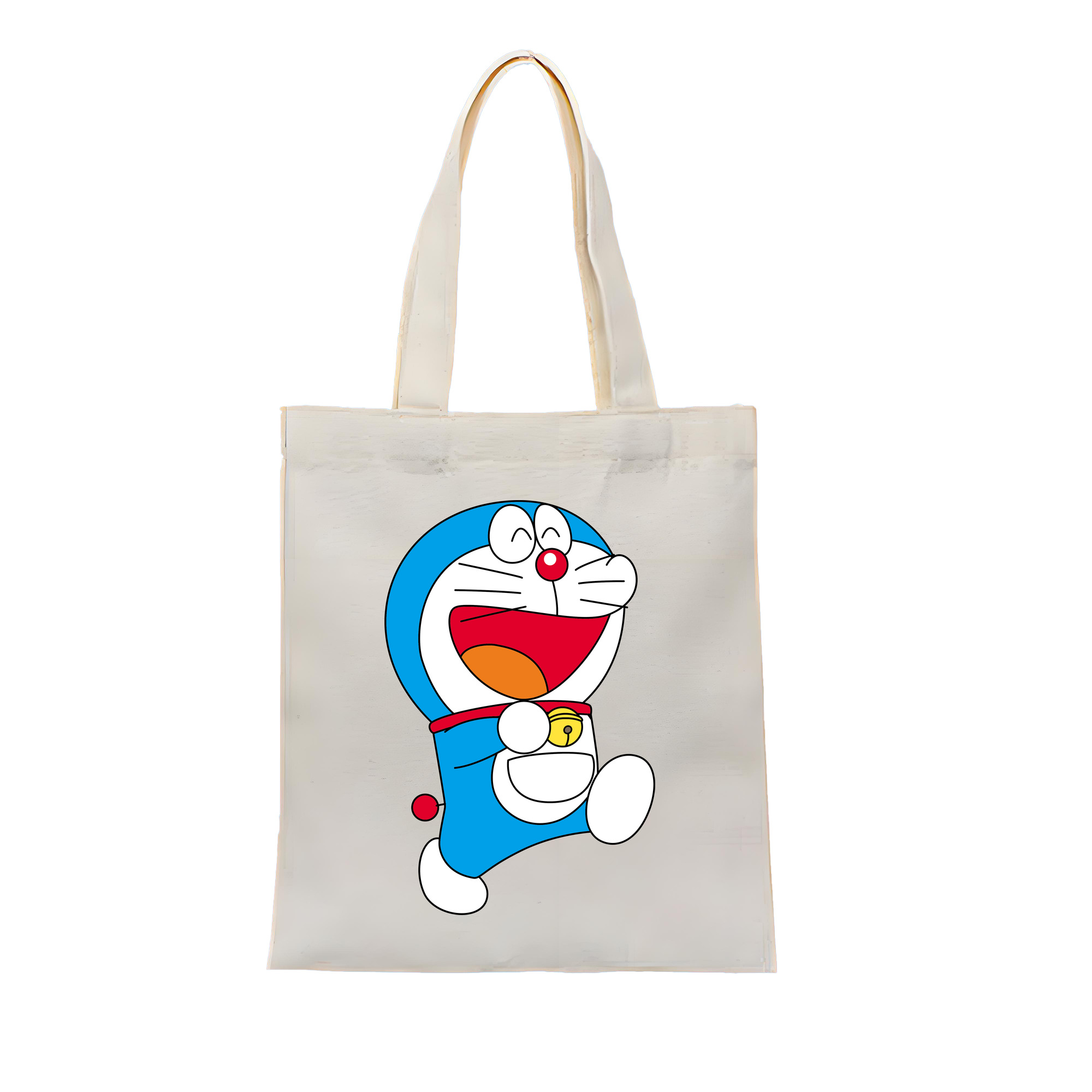 （画像用） ドラえもん Doraemon 縦型キャンバス生地手提げバッグ　トートバッグ
