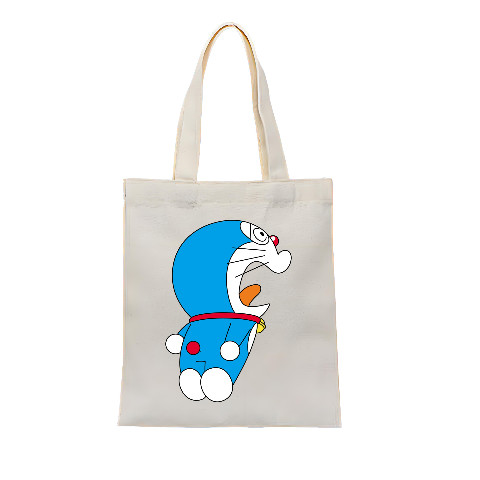 （画像用） ドラえもん Doraemon 縦型キャンバス生地手提げバッグ　トートバッグ