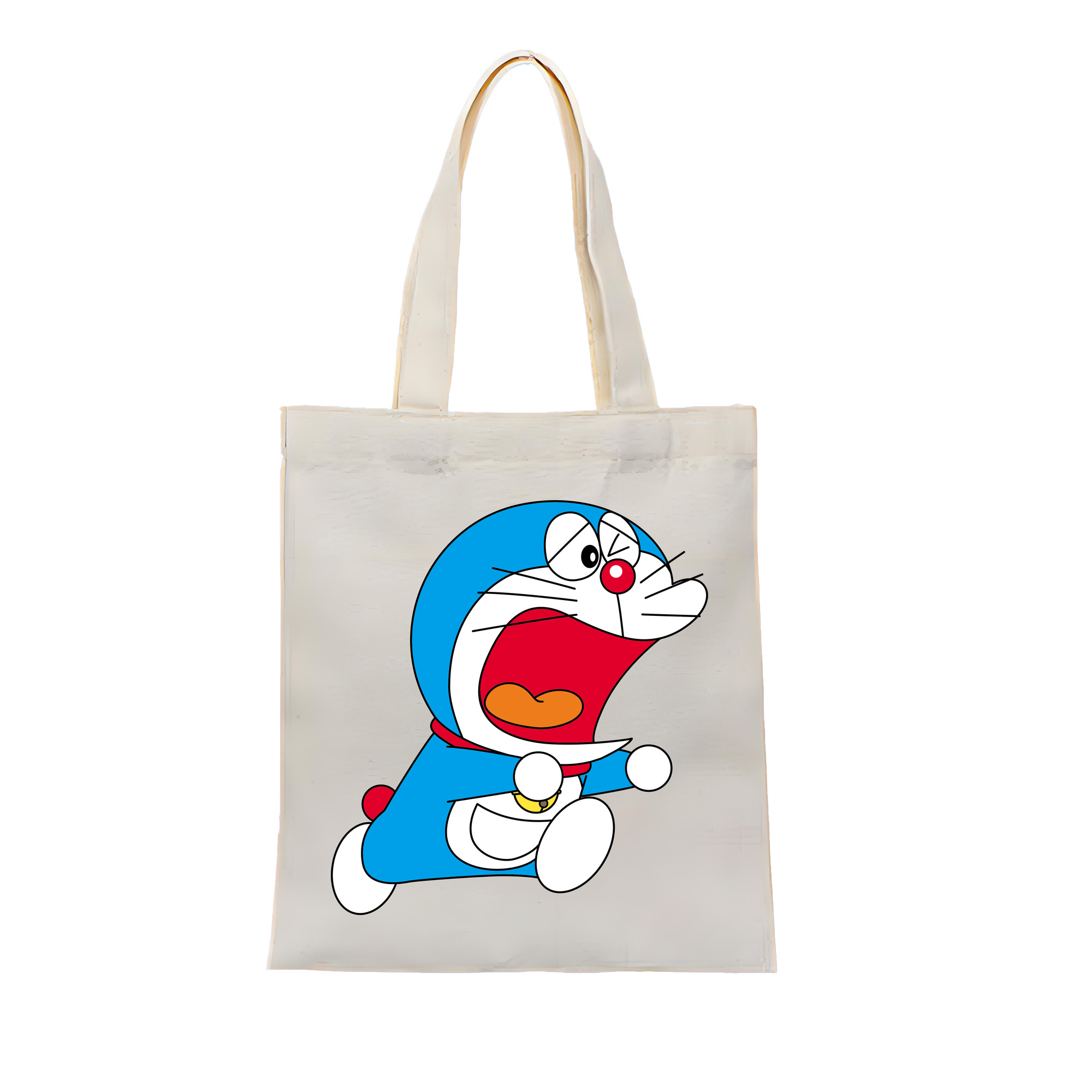 （画像用） ドラえもん Doraemon 縦型キャンバス生地手提げバッグ　トートバッグ