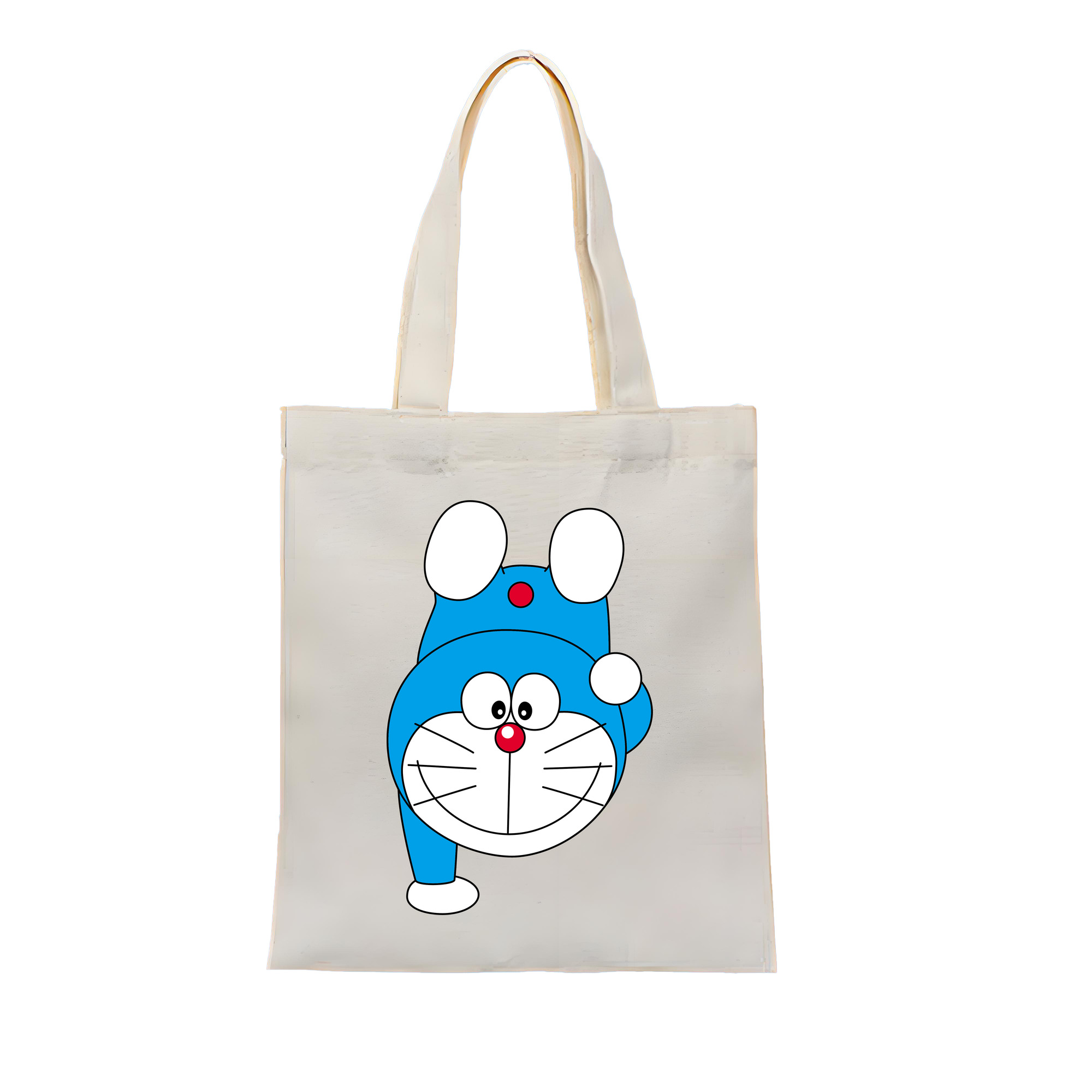（画像用） ドラえもん Doraemon 縦型キャンバス生地手提げバッグ　トートバッグ
