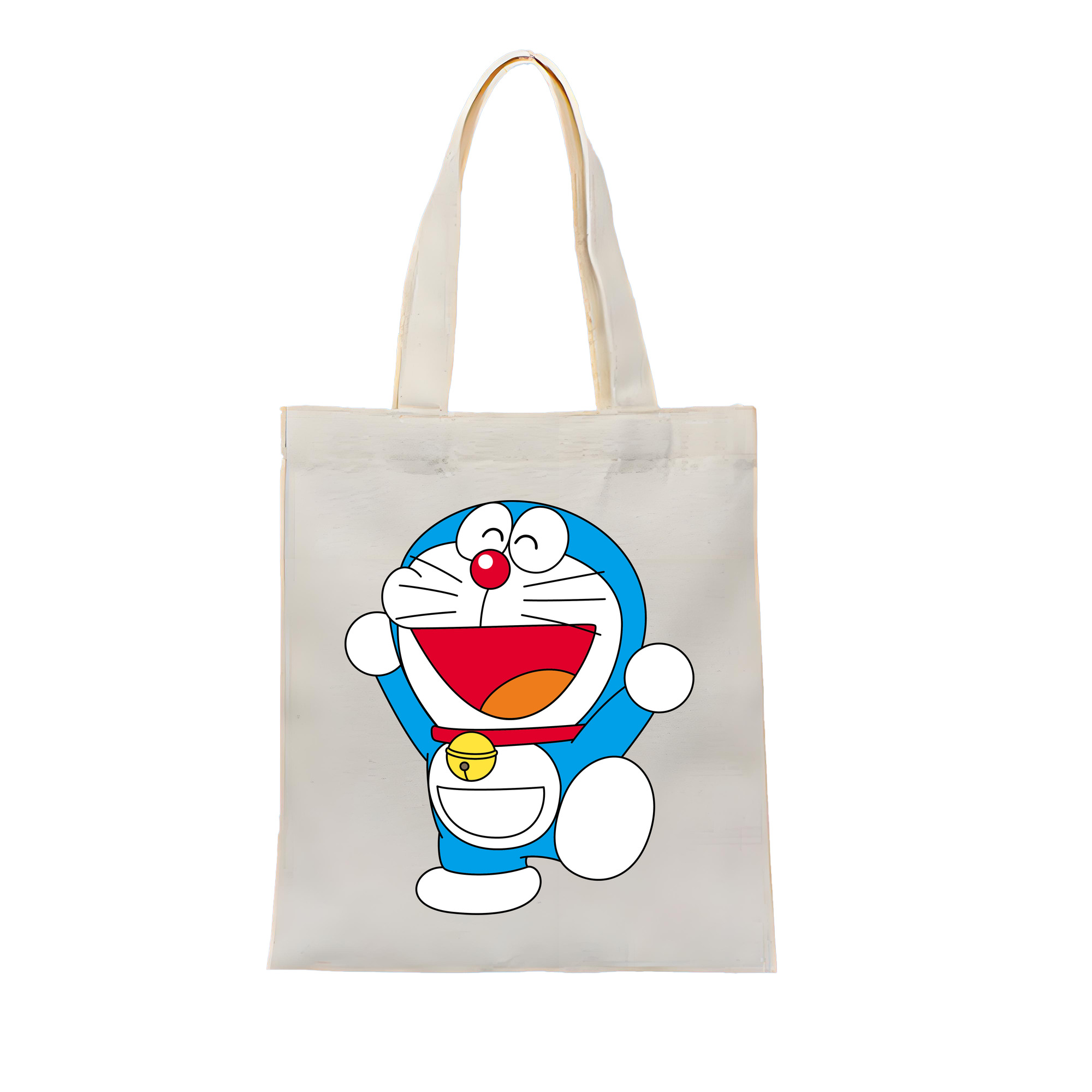 （画像用） ドラえもん Doraemon 縦型キャンバス生地手提げバッグ　トートバッグ