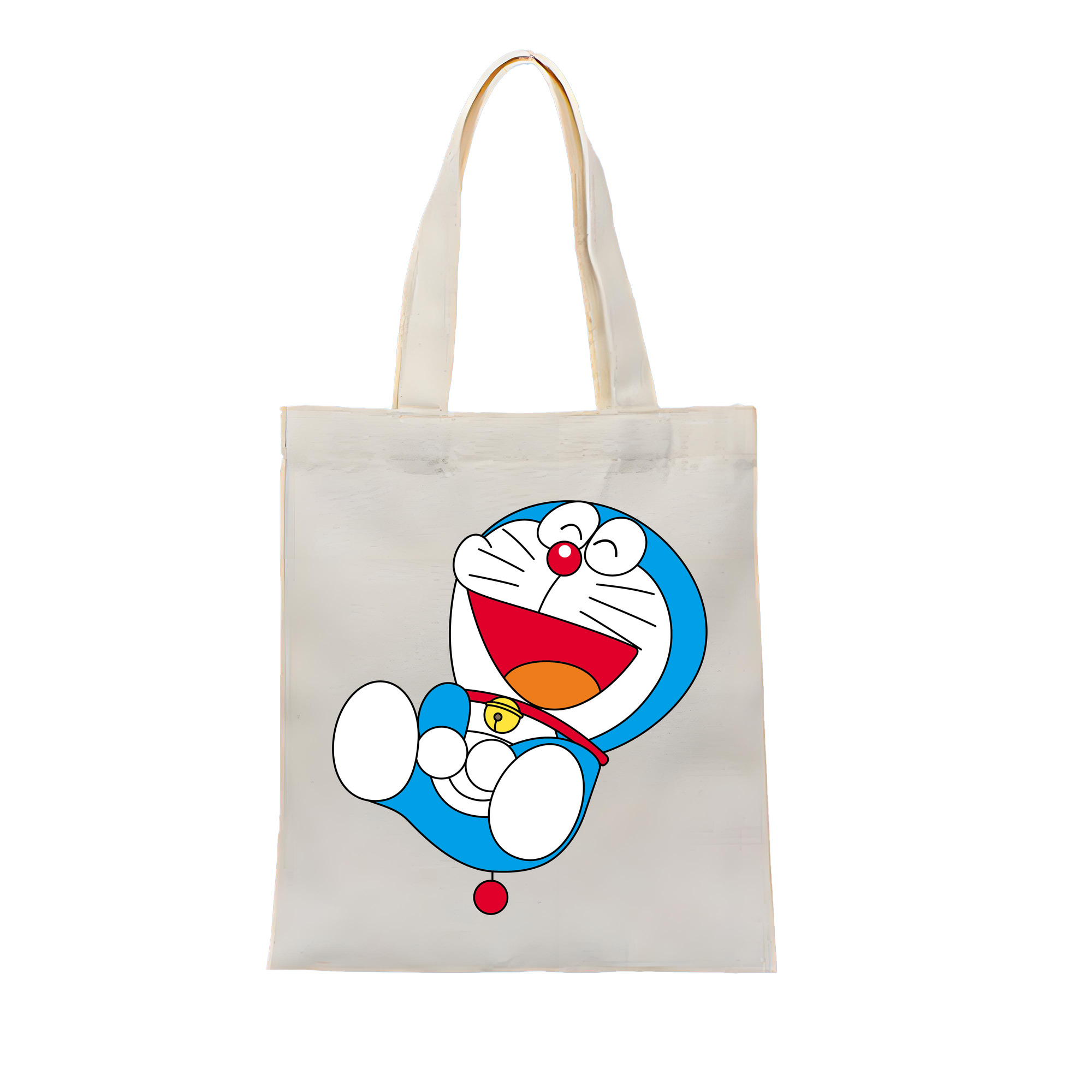 （画像用） ドラえもん Doraemon 縦型キャンバス生地手提げバッグ　トートバッグ
