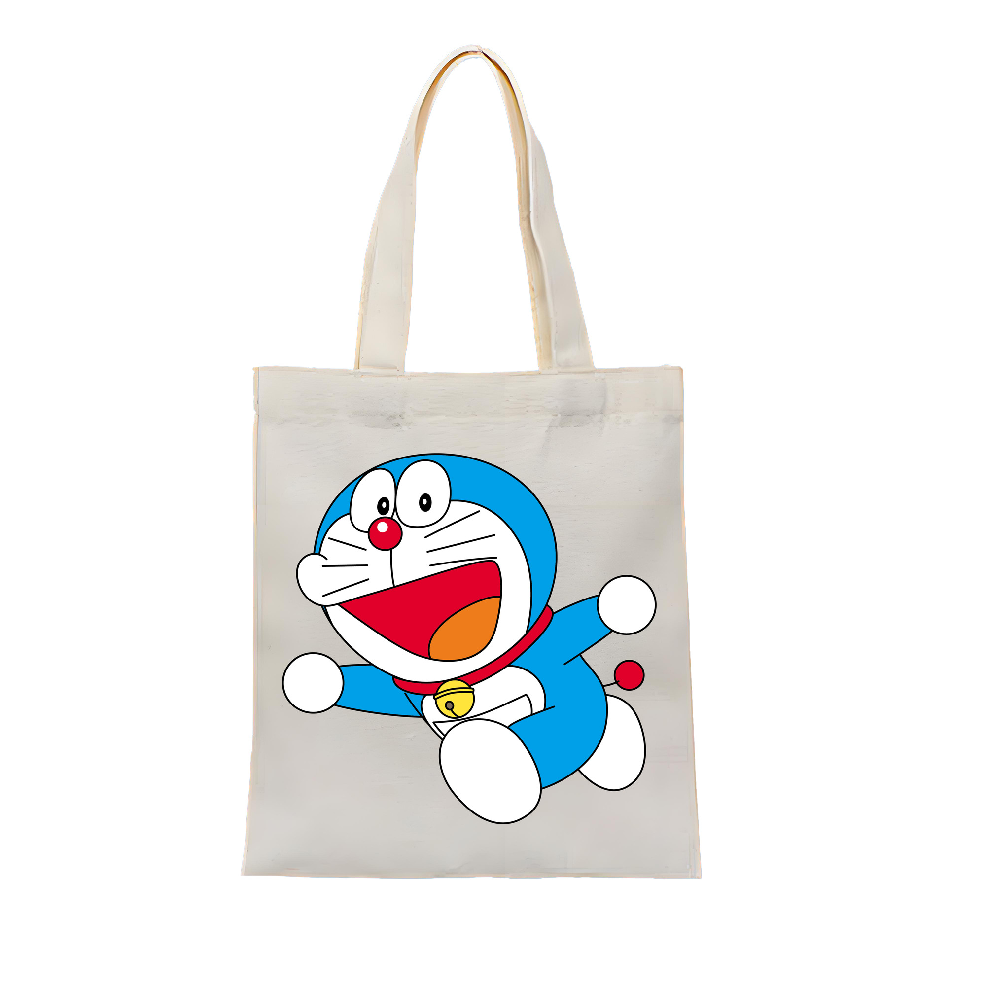 （画像用） ドラえもん Doraemon 縦型キャンバス生地手提げバッグ　トートバッグ