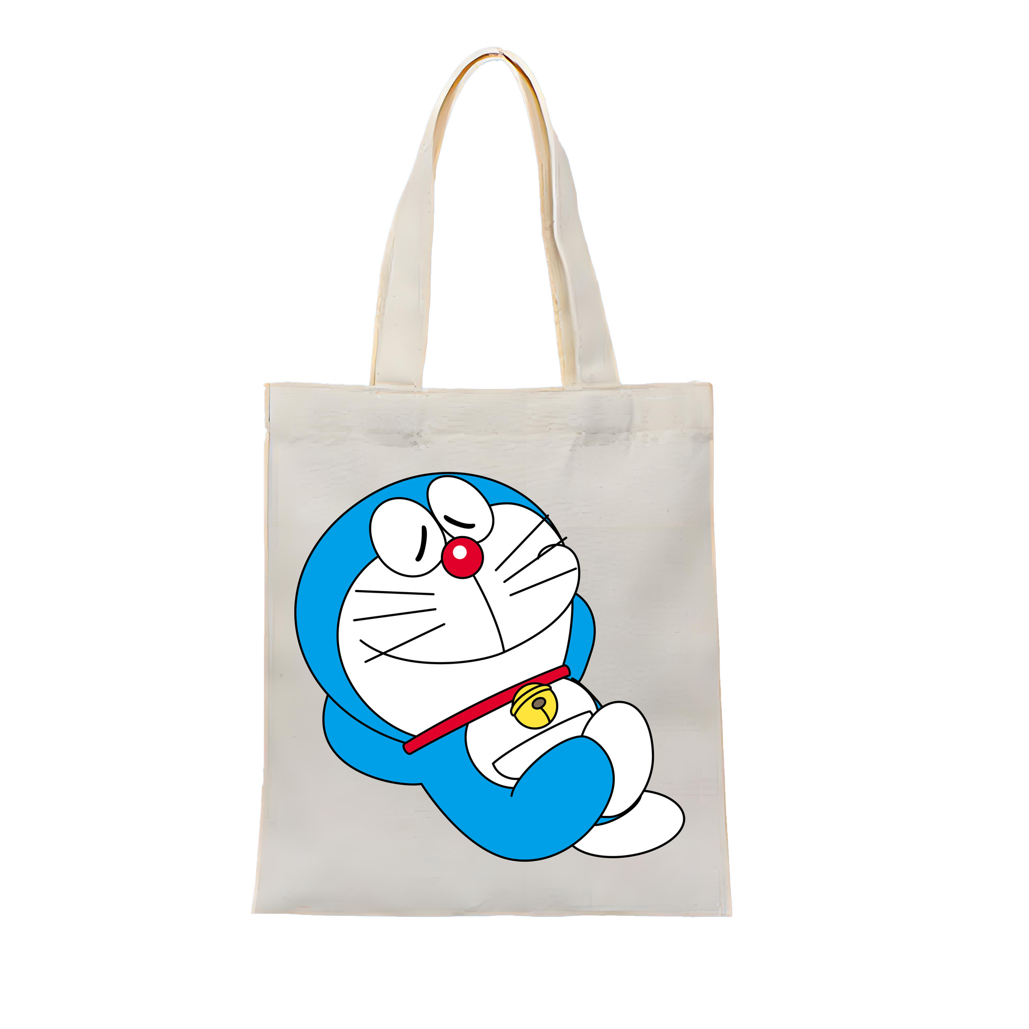 （画像用） ドラえもん Doraemon 縦型キャンバス生地手提げバッグ　トートバッグ