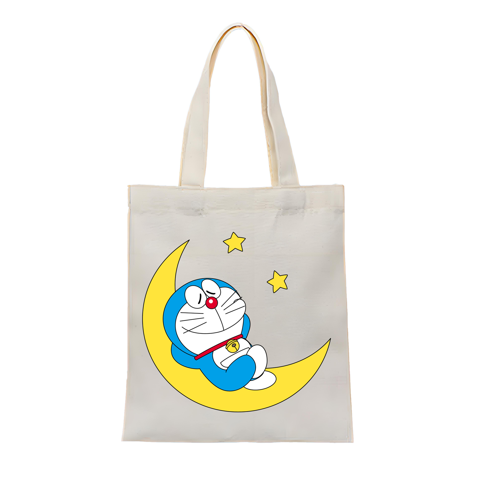 （画像用） ドラえもん Doraemon 縦型キャンバス生地手提げバッグ　トートバッグ