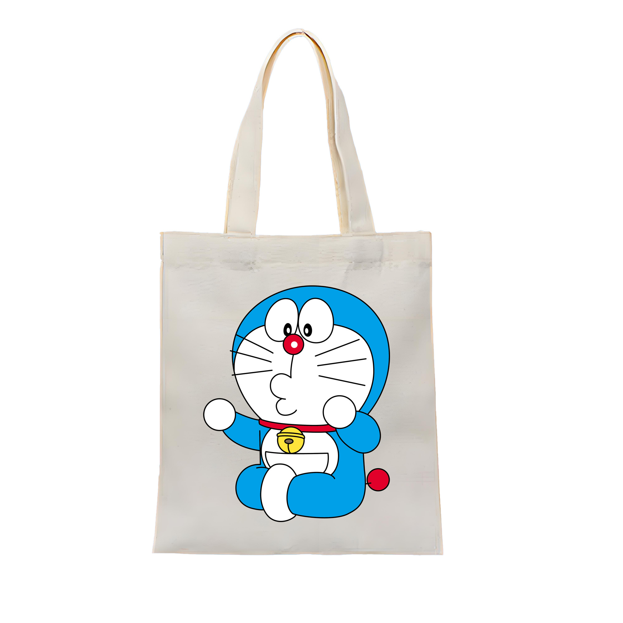 （画像用） ドラえもん Doraemon 縦型キャンバス生地手提げバッグ　トートバッグ