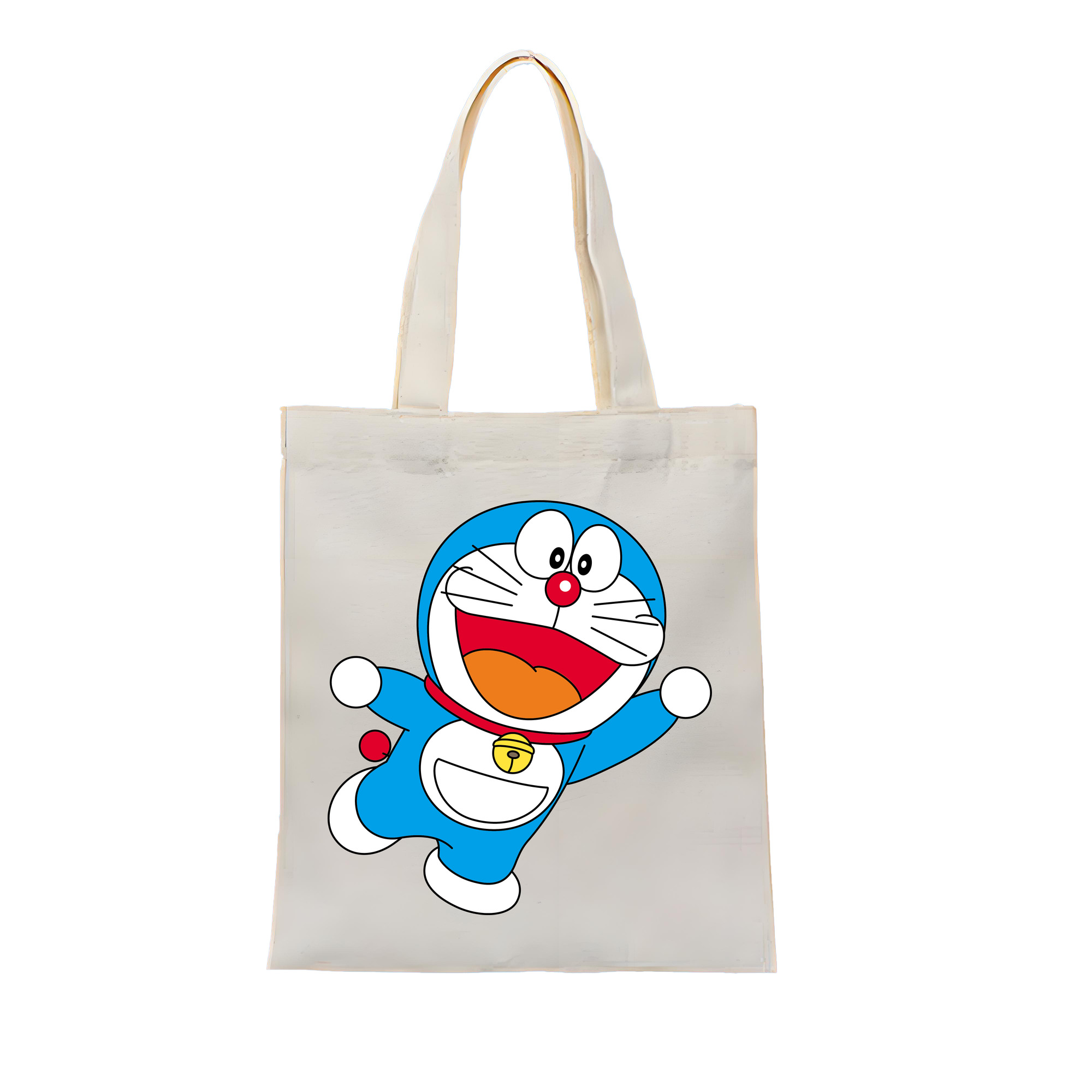 （画像用） ドラえもん Doraemon 縦型キャンバス生地手提げバッグ　トートバッグ